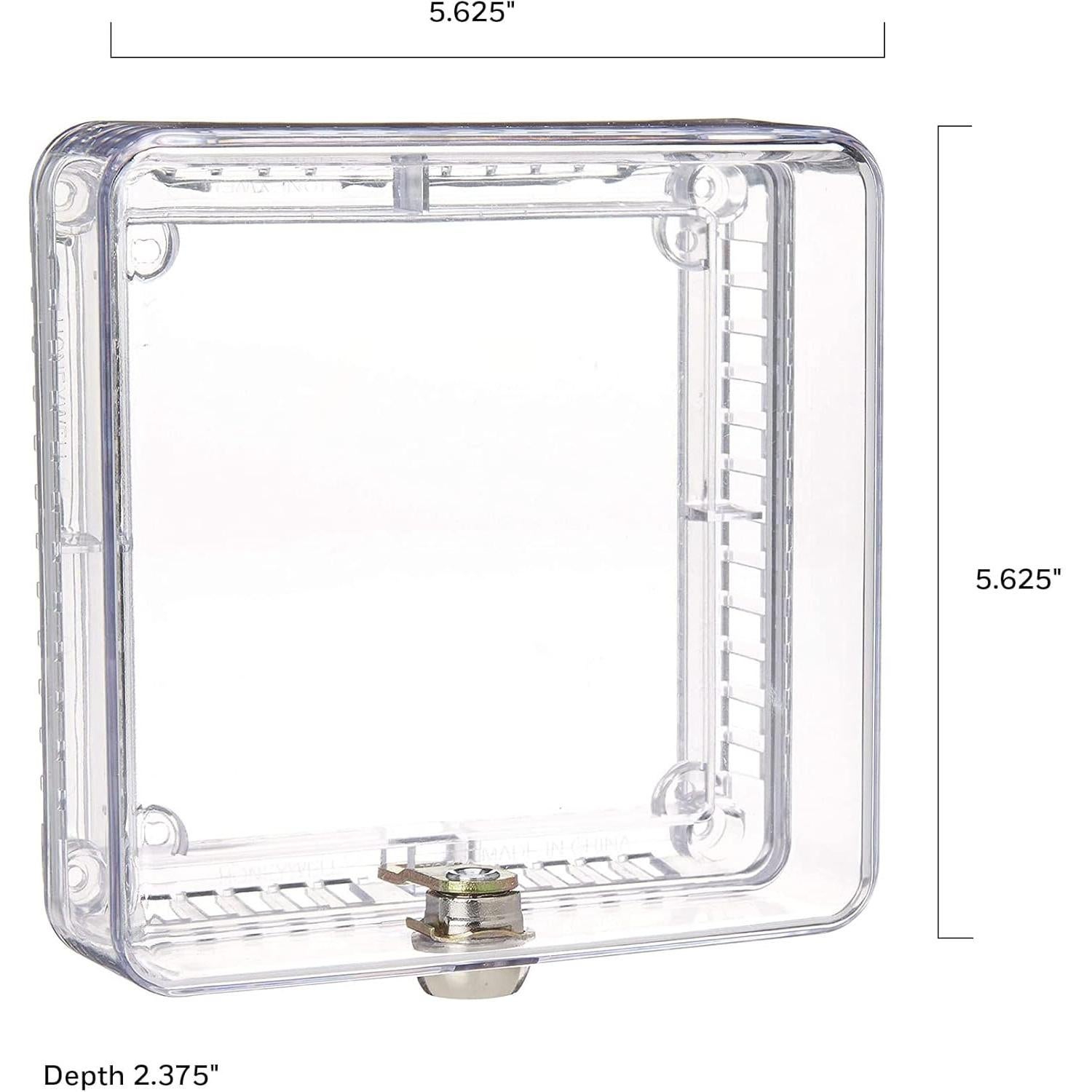 Protector de termostato Honeywell Home CG510A, 14.92 cm, transparente