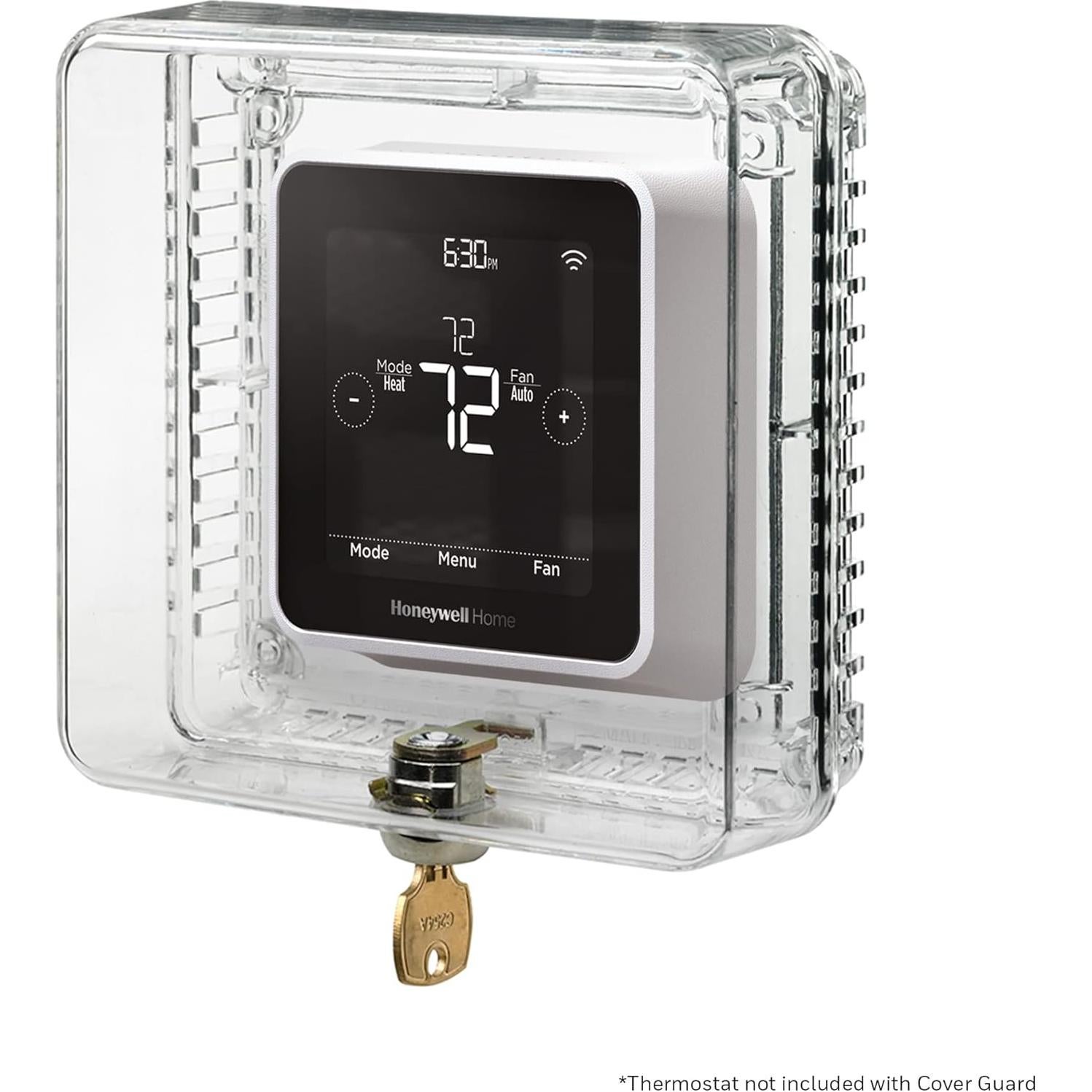 Protector de termostato Honeywell Home CG510A, 14.92 cm, transparente