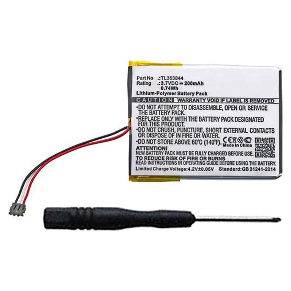 Batería recargable TL363844 200mAh para termostato Nest Gen 1