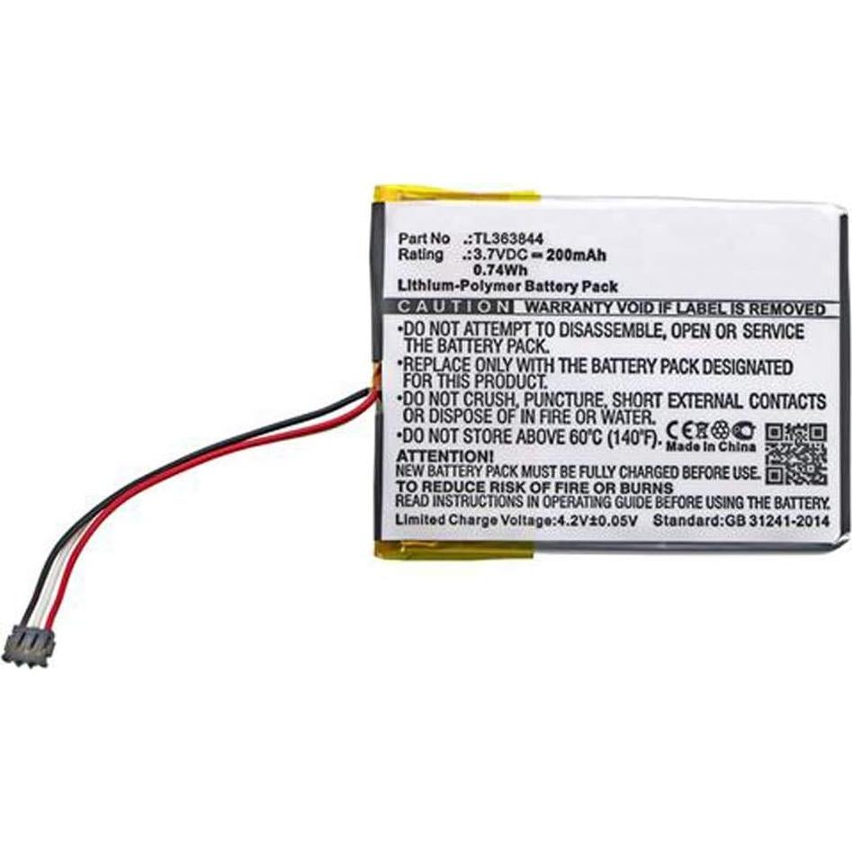 Batería recargable TL363844 200mAh para termostato Nest Gen 1