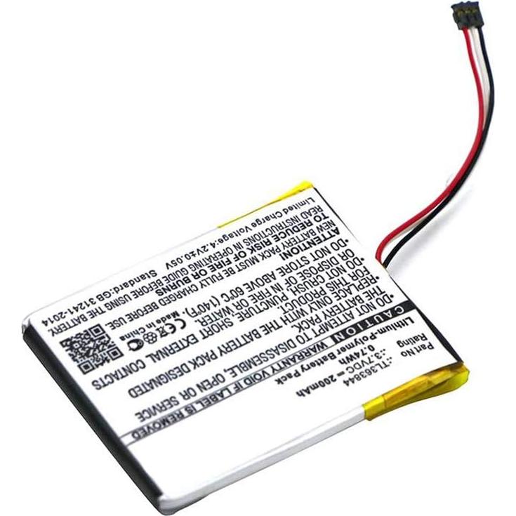 Batería recargable TL363844 200mAh para termostato Nest Gen 1