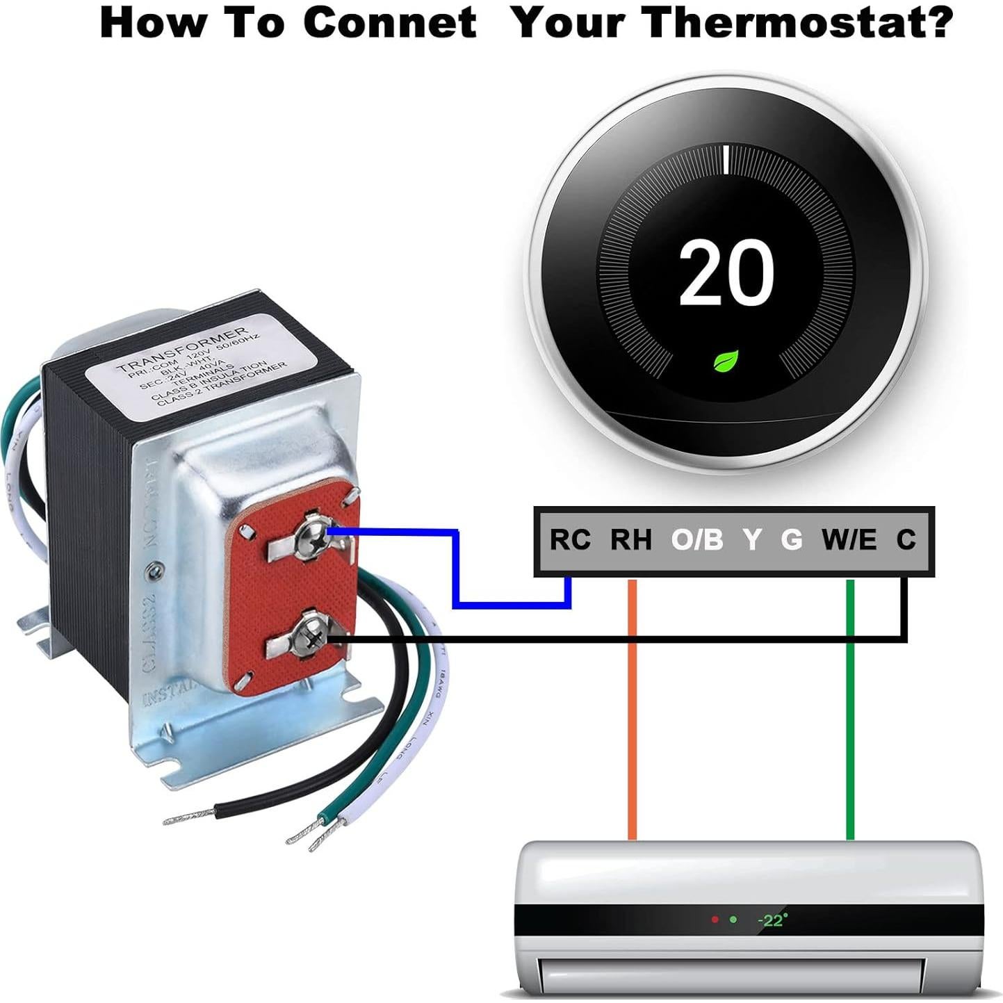 Transformador de Timbre 24V 40VA YU ER - Adaptador AC