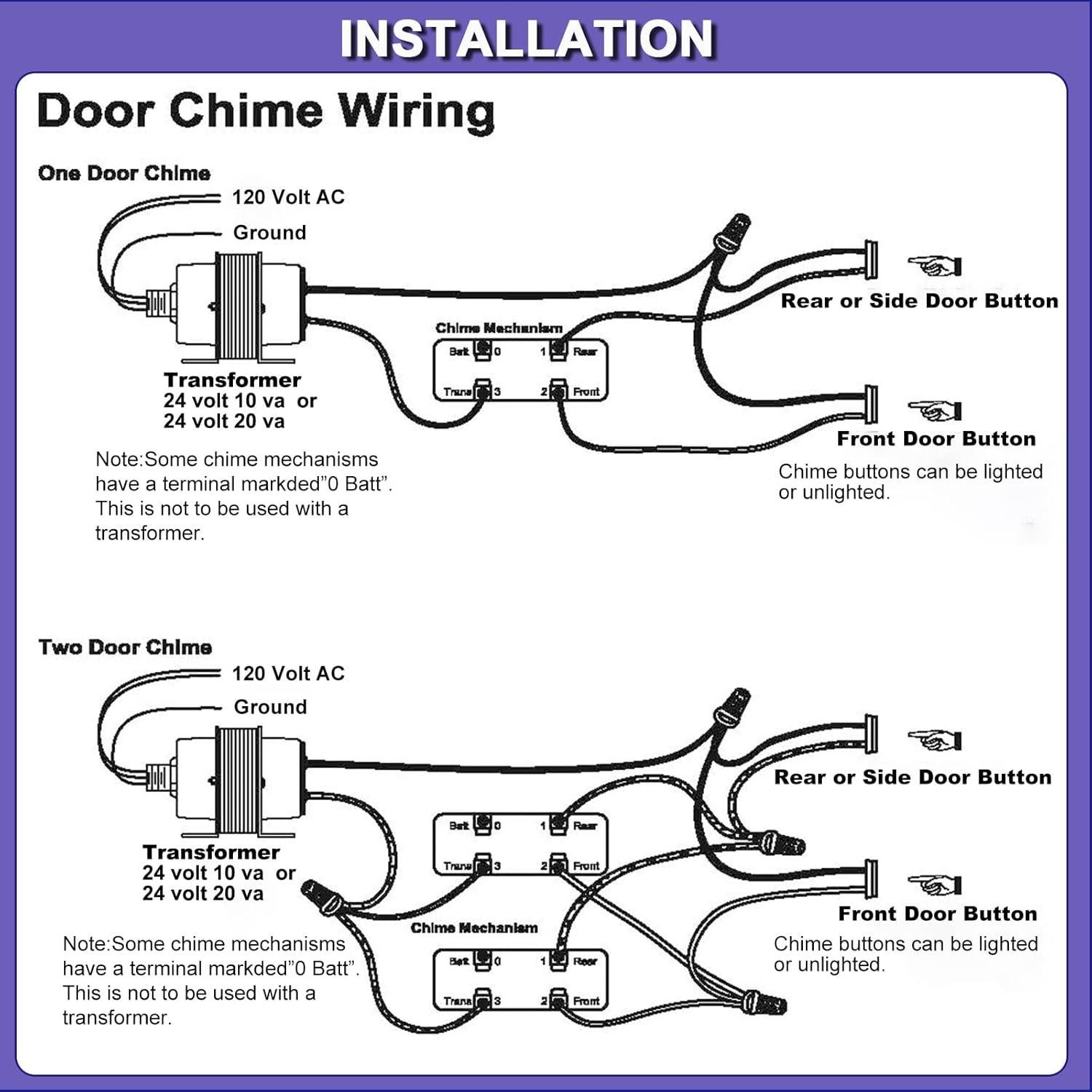 Transformador de Timbre 24V 40VA YU ER - Adaptador AC