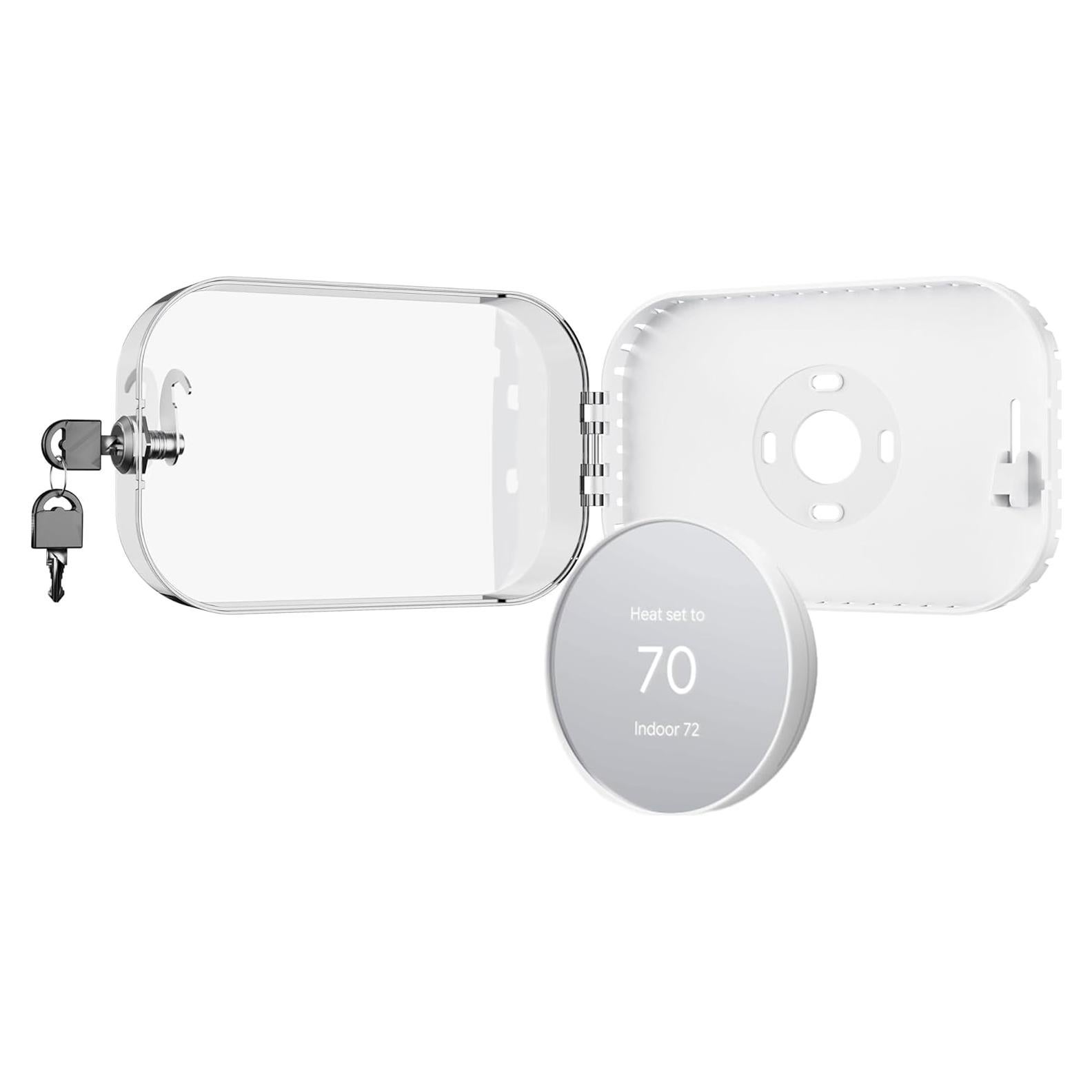 Caja de Bloqueo para Termostato Gedreew 21x13 cm con Llave