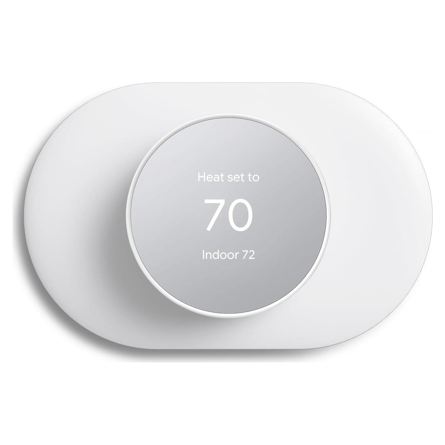 Kit Cubierta Placa de Pared HOGEE para Google Nest 2020 - Blanco