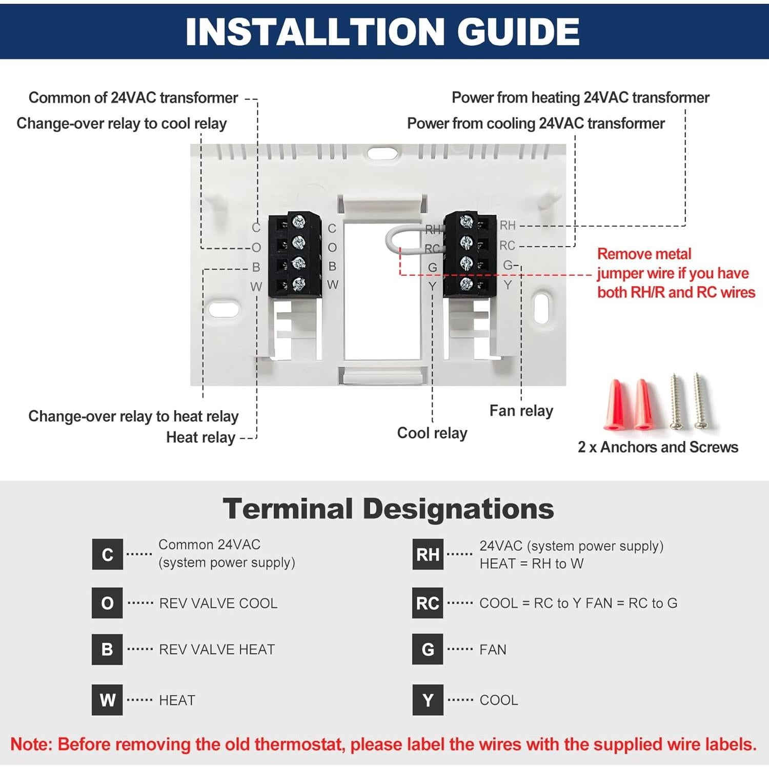 Termostato Digital No Programable ELECTECK 2 Paquete 24V