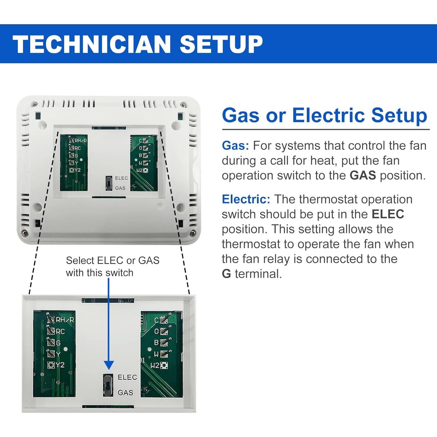 Termostato Digital No Programable ELECTECK 2 Paquete 24V
