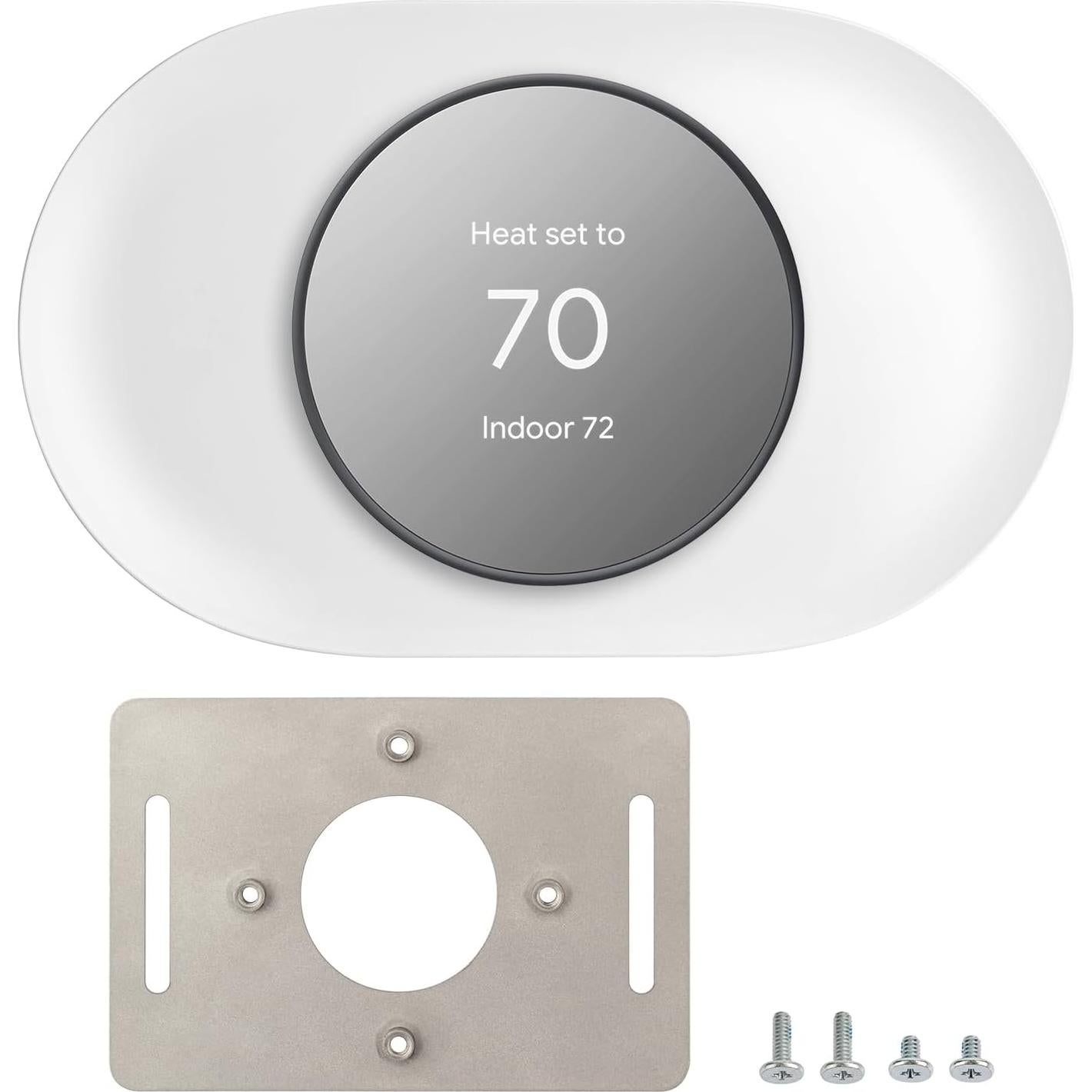 Placa de Pared para Termostato Nest Ximoon GA01837 Compatible