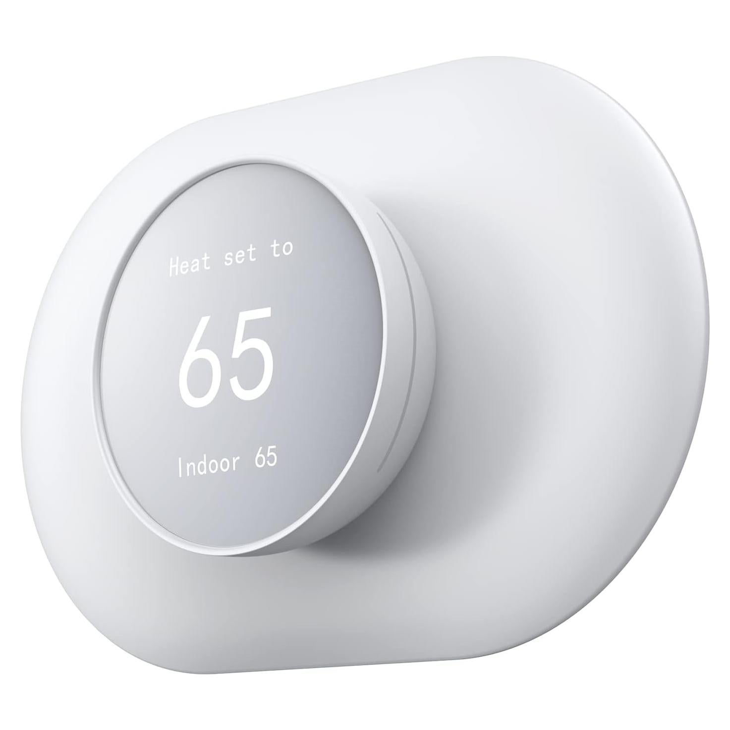 Cubierta de Placa de Pared Enadvd para Google Nest Thermostat 2020