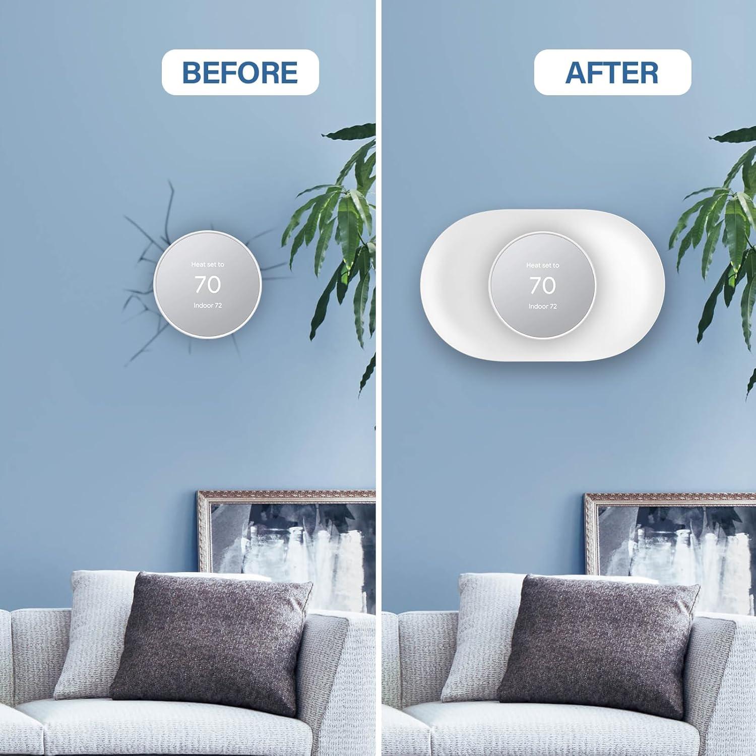 Placa de Pared Termostato Nest PROSOCOOL 220V Blanco