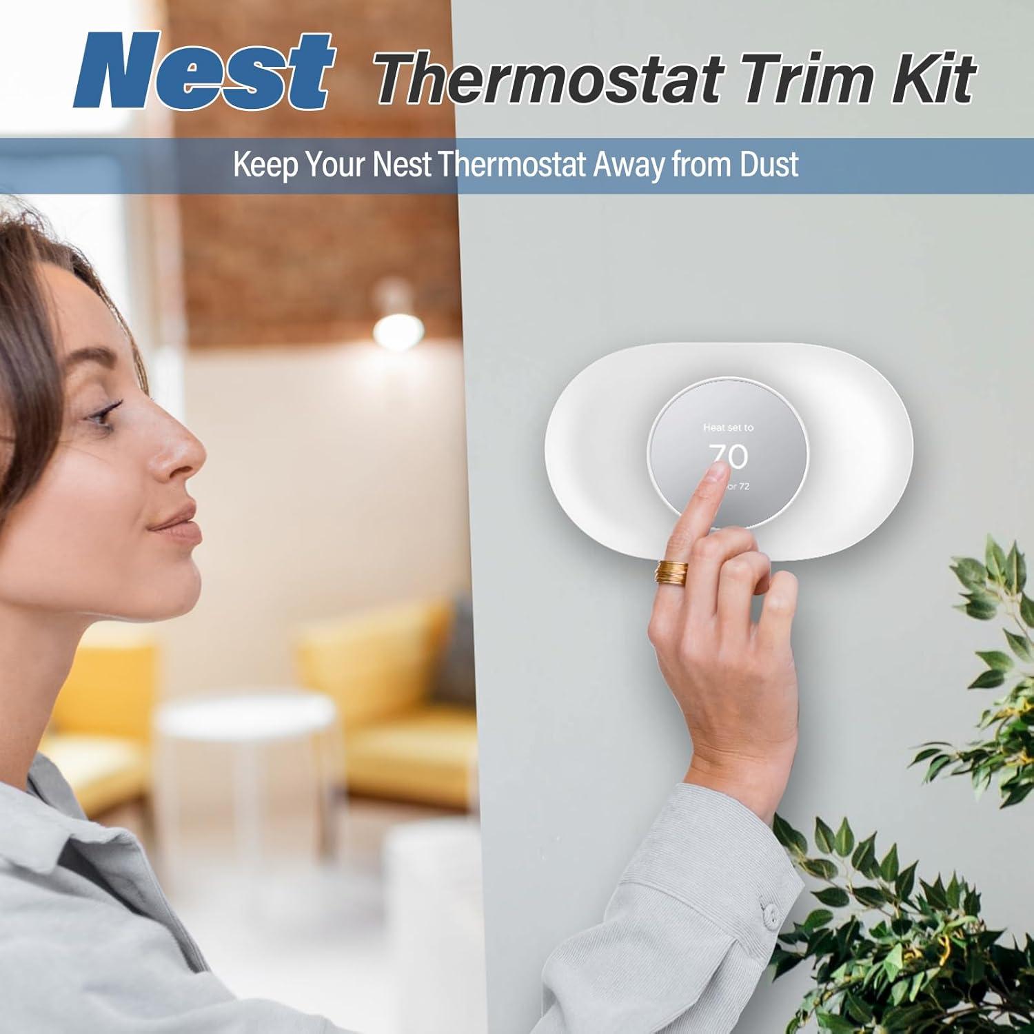 Placa de Pared Termostato Nest PROSOCOOL 220V Blanco