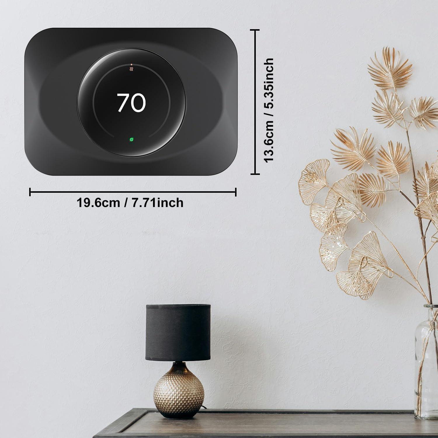 Cubierta de Placa de Pared BAOKZZOM para Termostato Nest 4