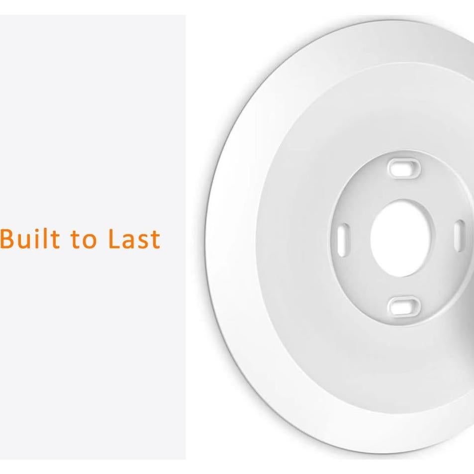 Placa de Pared AutoSonic para Termostato Nest 2020 Nieve