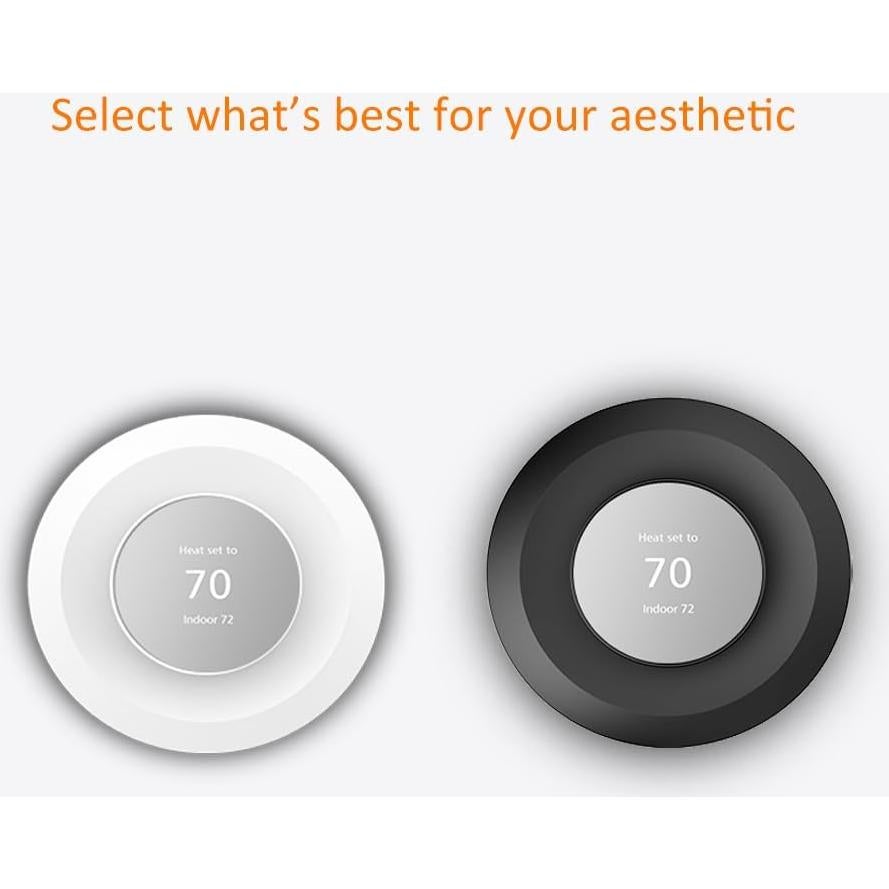 Placa de Pared AutoSonic para Termostato Nest 2020 Nieve