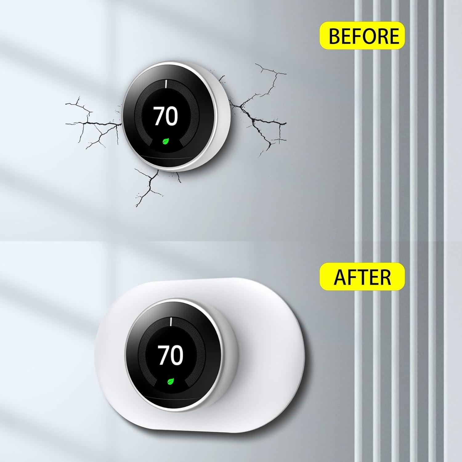 Kit de recubrimiento de pared Betensh para Google Nest Thermostat 1ª/2ª/3ª