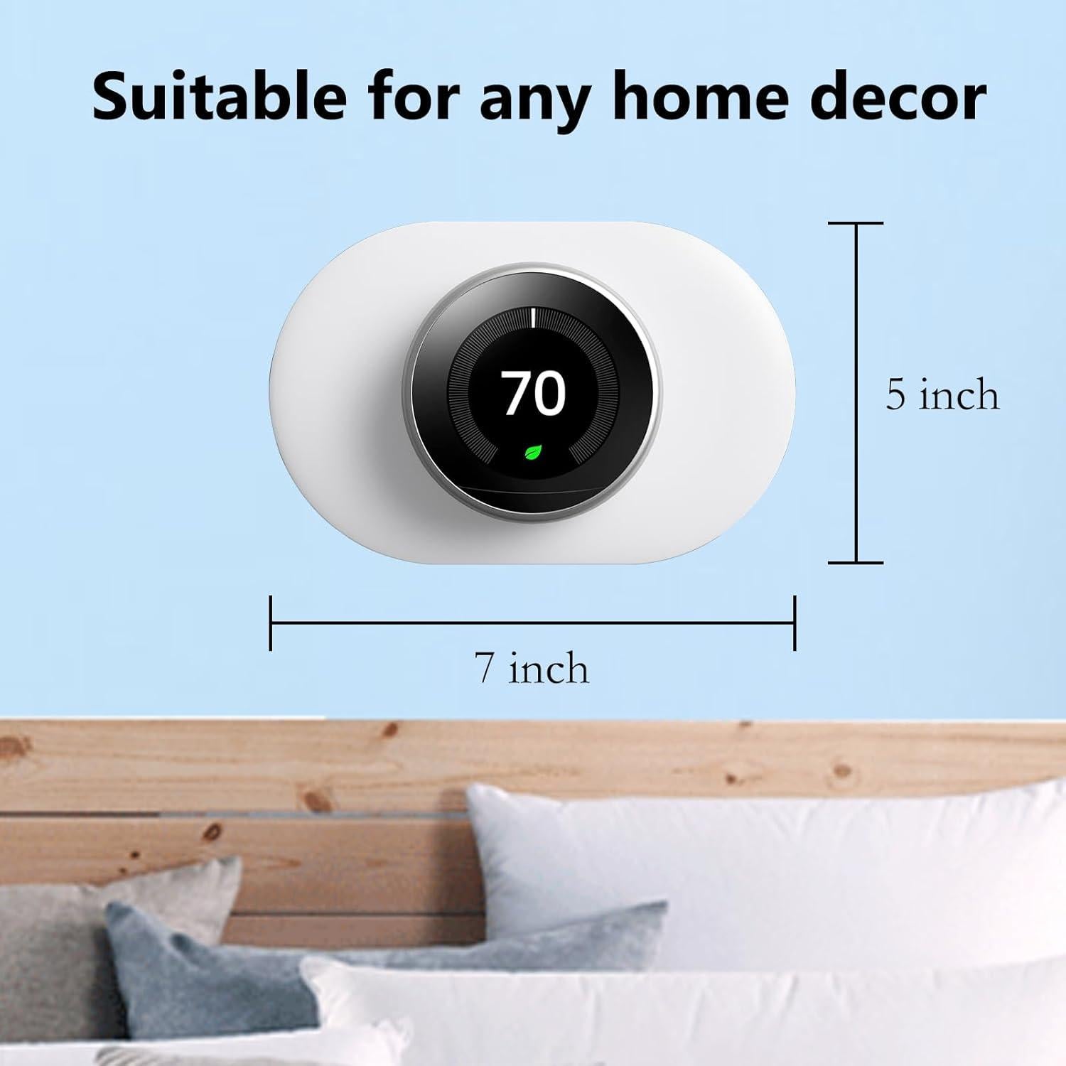 Kit de recubrimiento de pared Betensh para Google Nest Thermostat 1ª/2ª/3ª