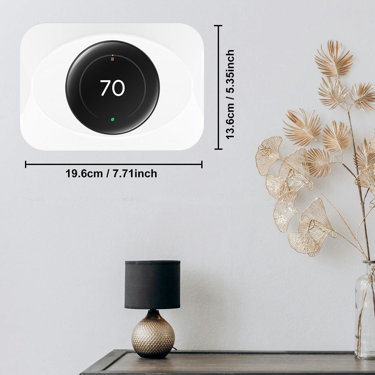 Cubierta de Placa de Pared BAOKZZOM para Termostato Nest 4ta Gen