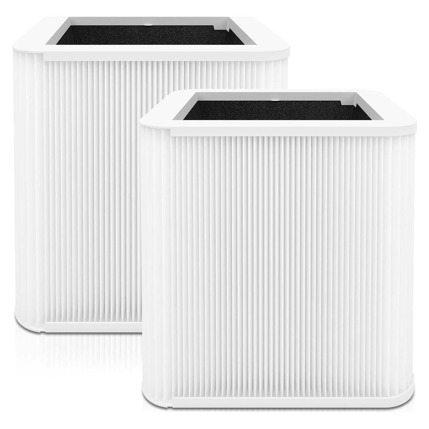 Paquete de 2 Filtros HEPA H13 Musslan para Purificador 211+