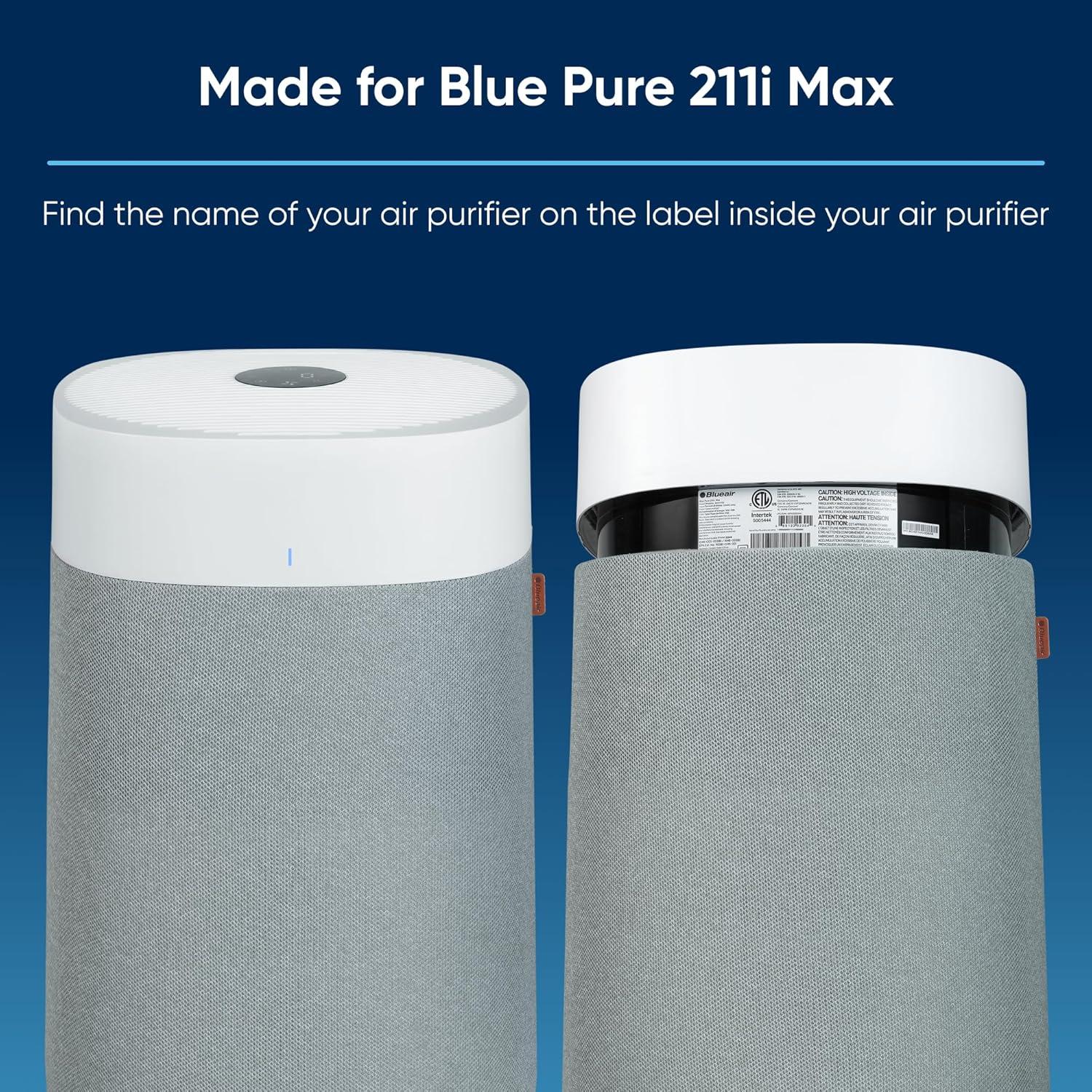 Filtro de Reemplazo Blueair SmokeBlock 211i Max 99.99% Humo