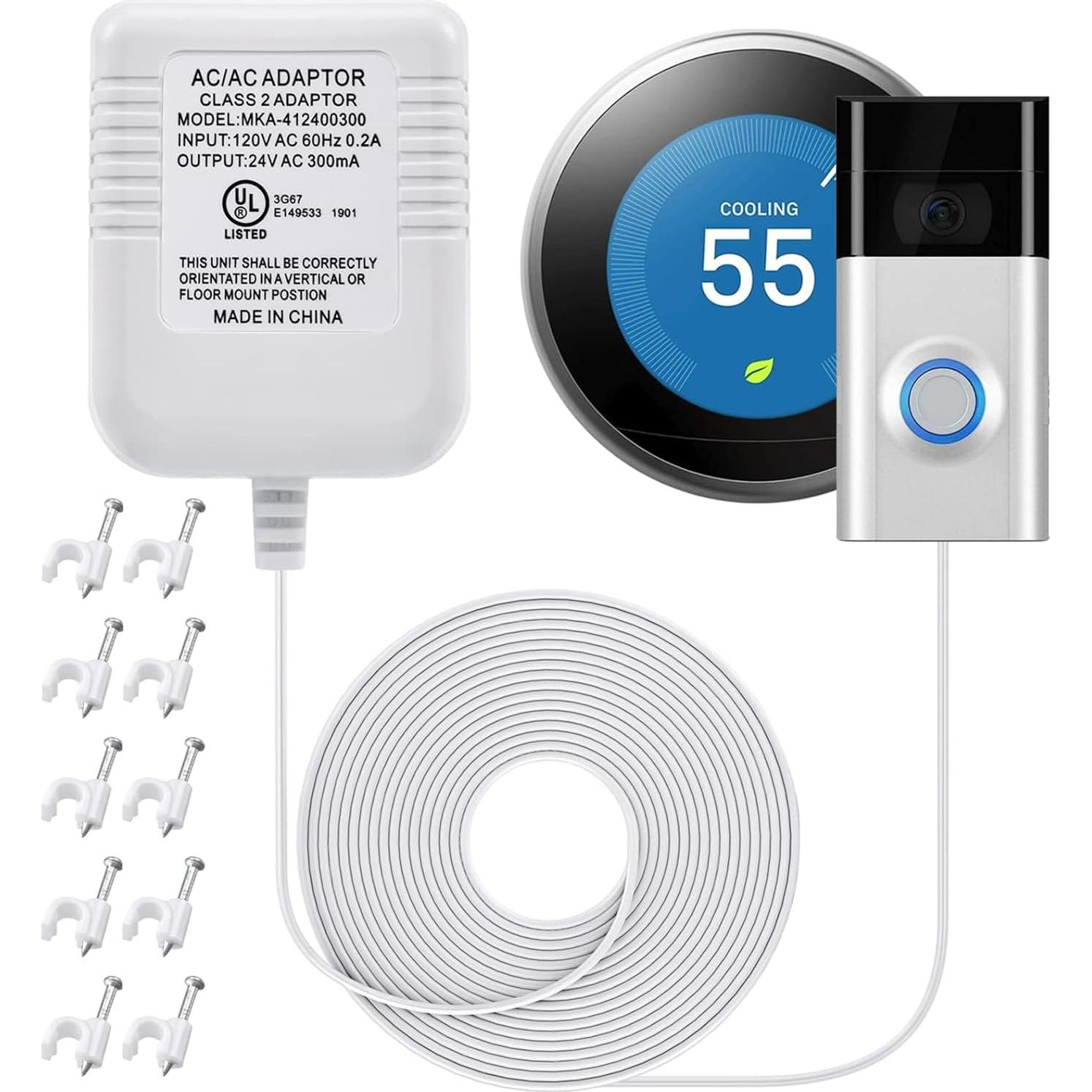 Adaptador de Cable C 24V Hotop para Termostatos Inteligentes