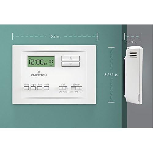 Termostato Programable Emerson P150 5-2 Días 24V