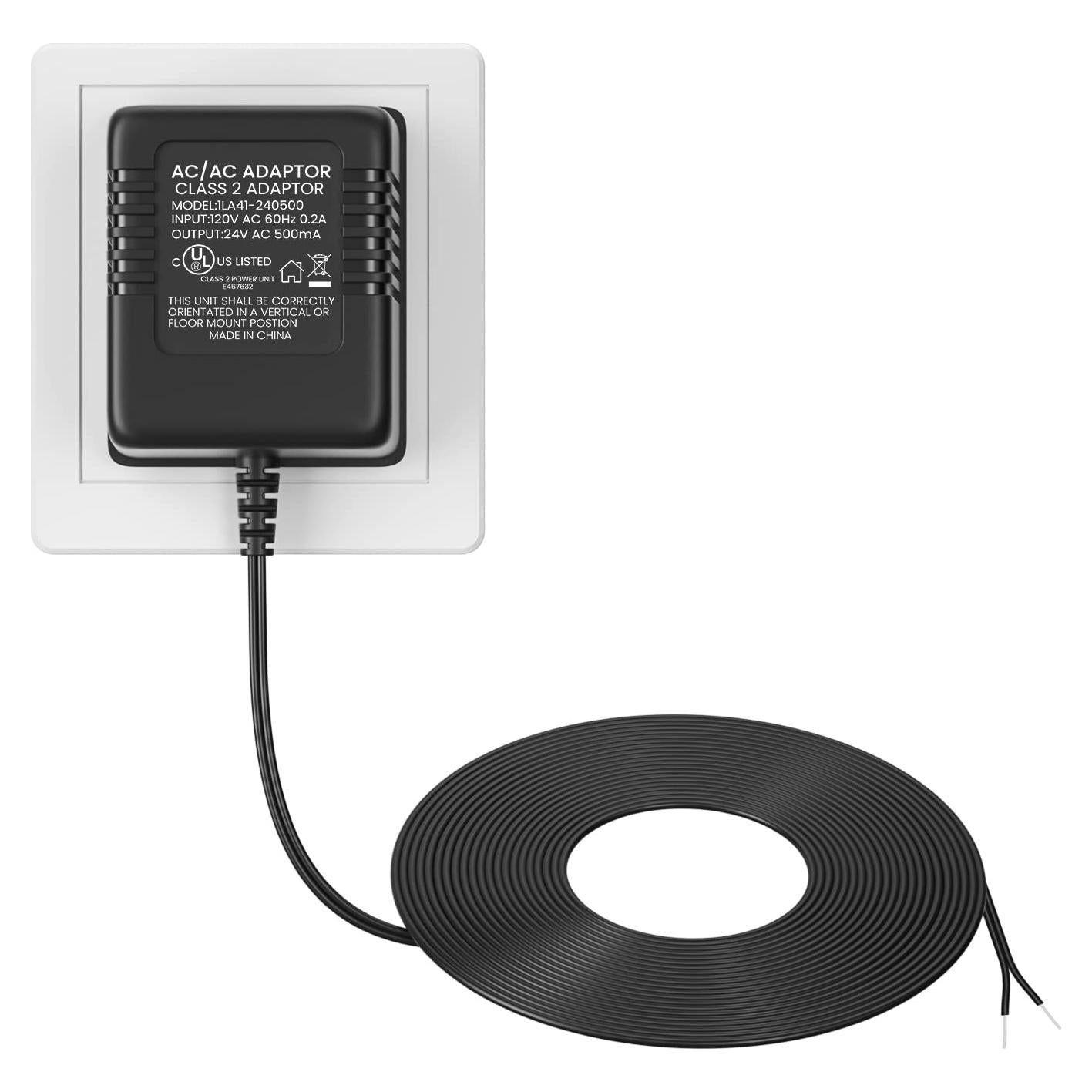 Transformador AC 24V Auspow para Timbres y Termostatos