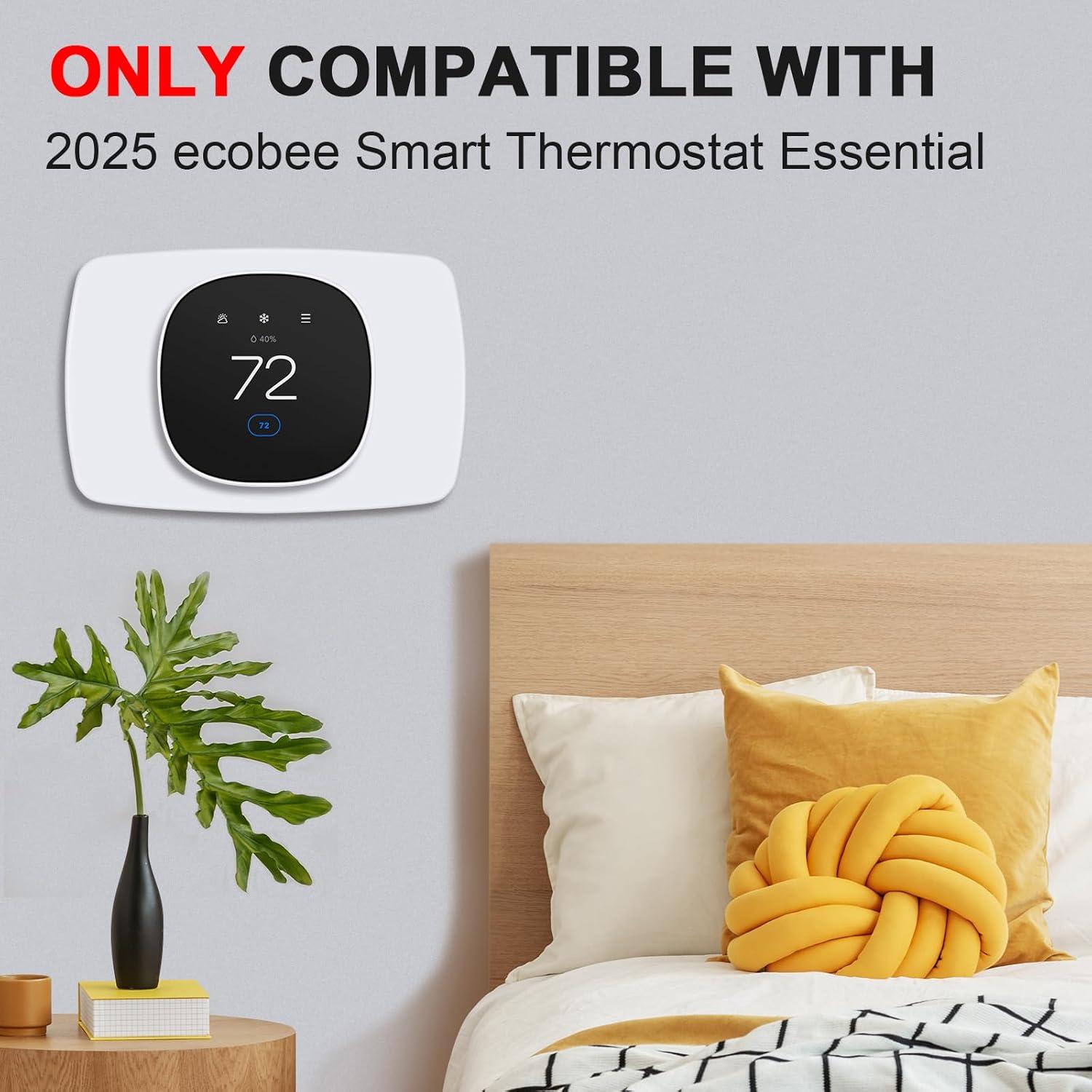 Placa de Pared AUURIO para Termostato Ecobee Esencial 2025