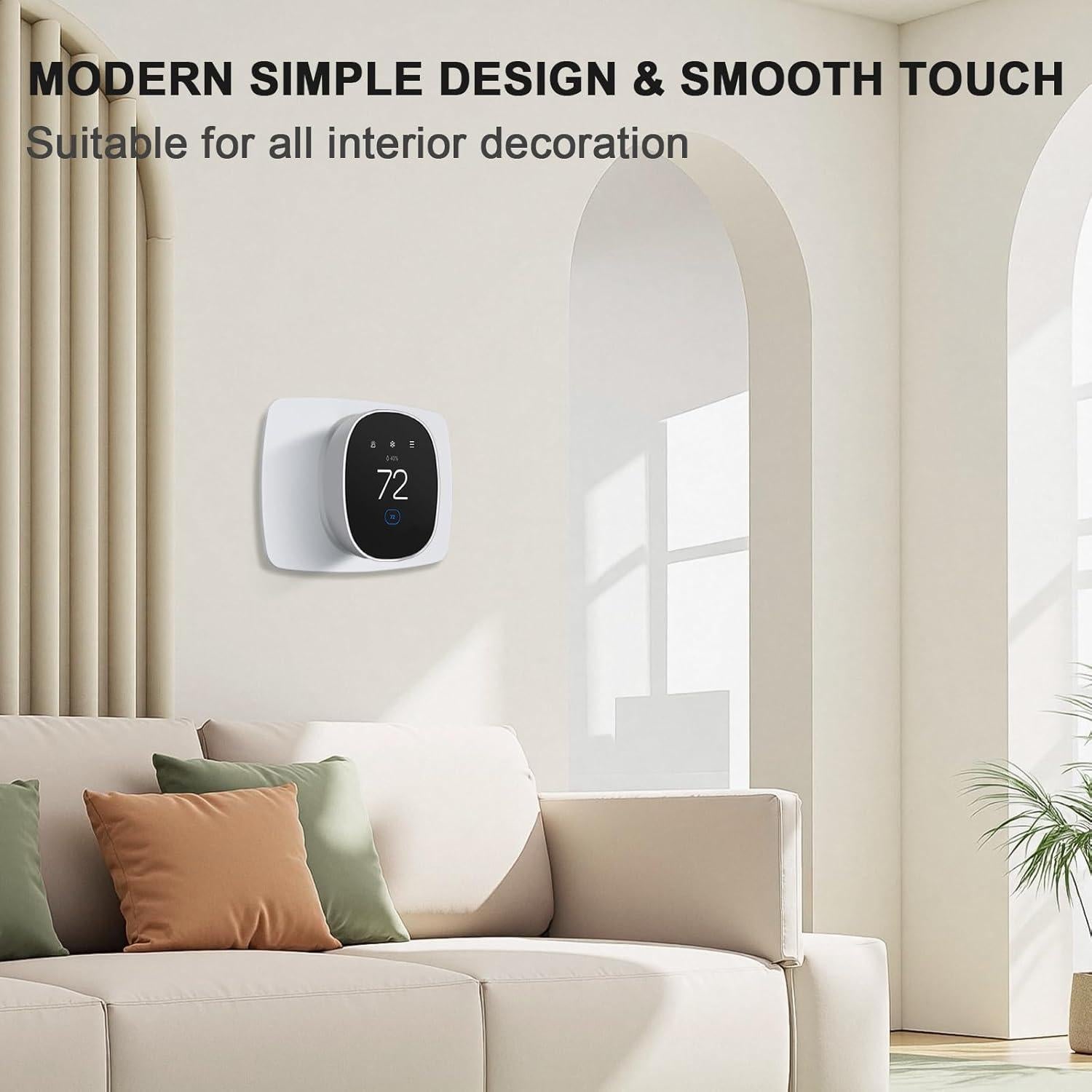Placa de Pared AUURIO para Termostato Ecobee Esencial 2025
