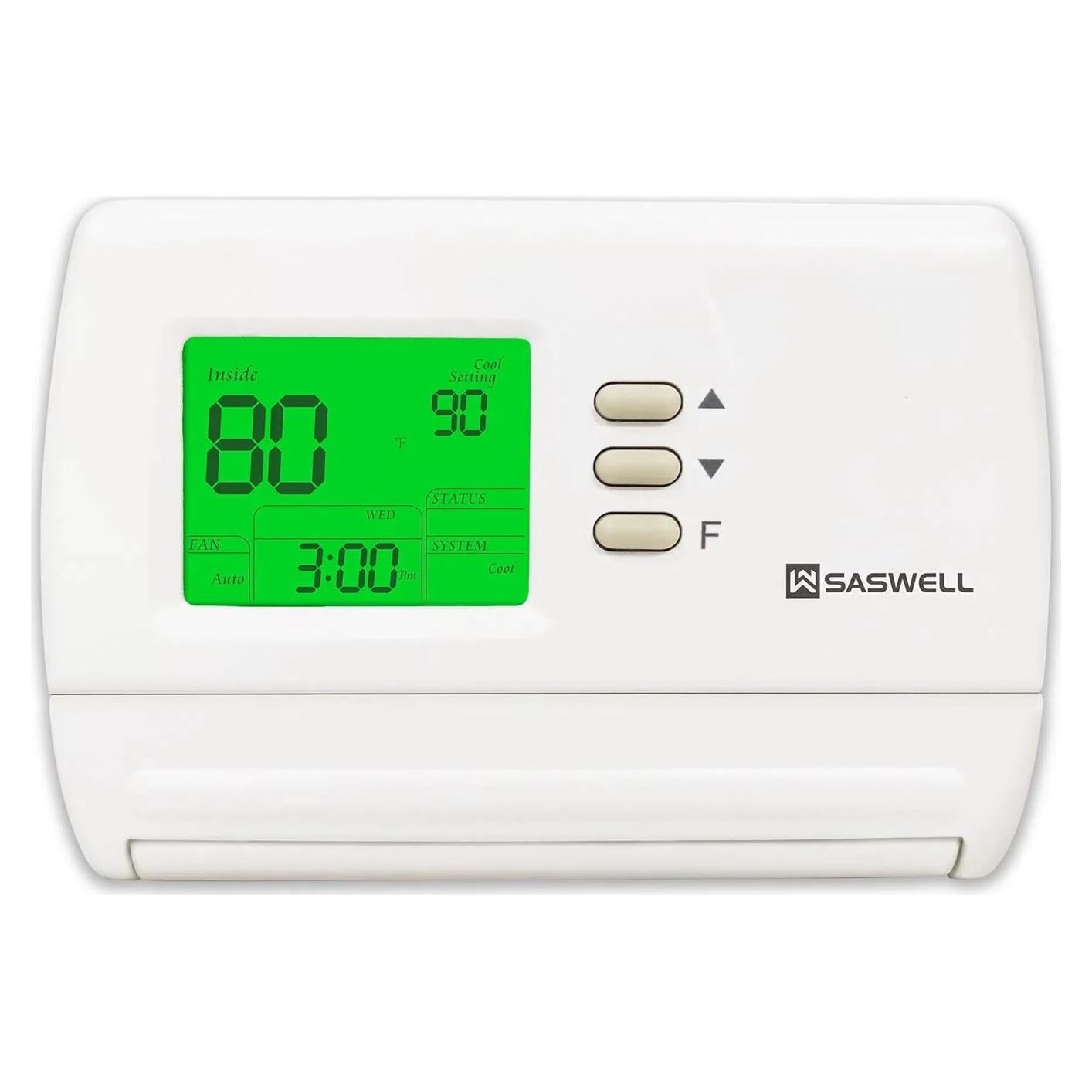 Termostato Digital No Programable SASWELL SAS900STK-0 1H/1C