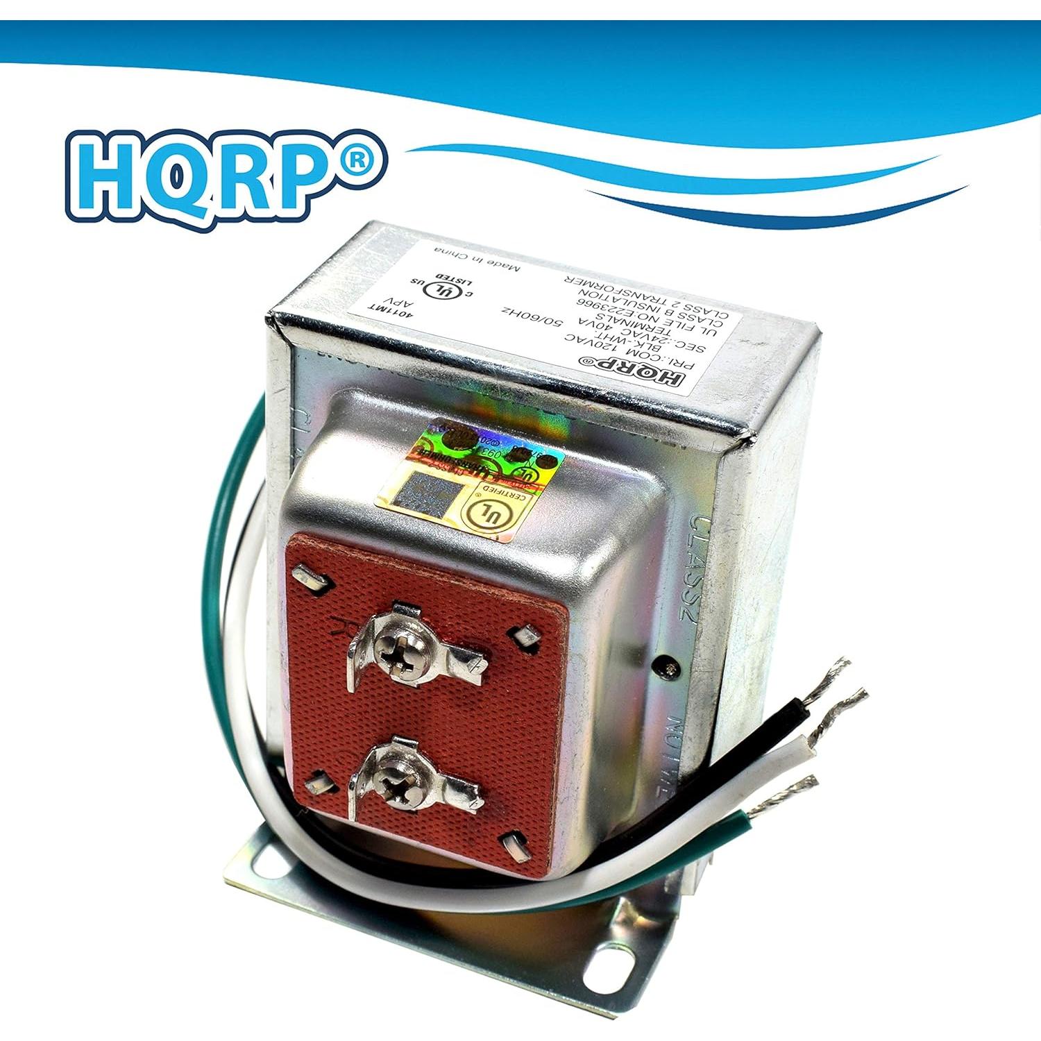 Transformador HQRP 24V 40VA Compatible con Nest y Timbres