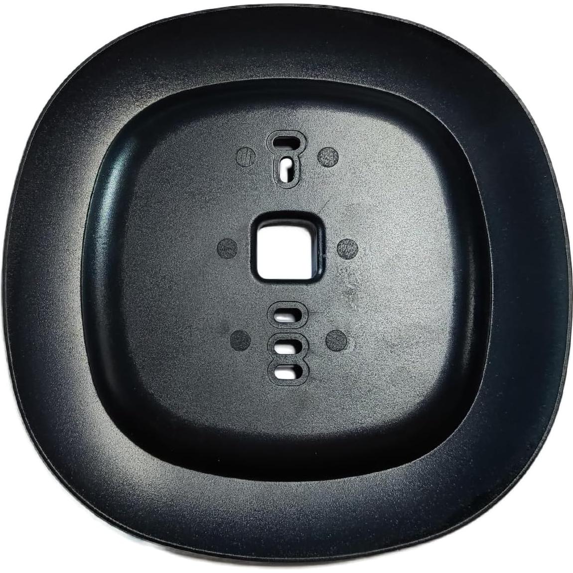 Placa de Montaje Decorativa Negra para Termostato Ecobee