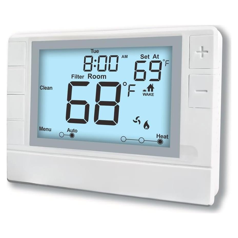 Termostato Programable Coiiwsei RTH725 Blanco 24V Digital