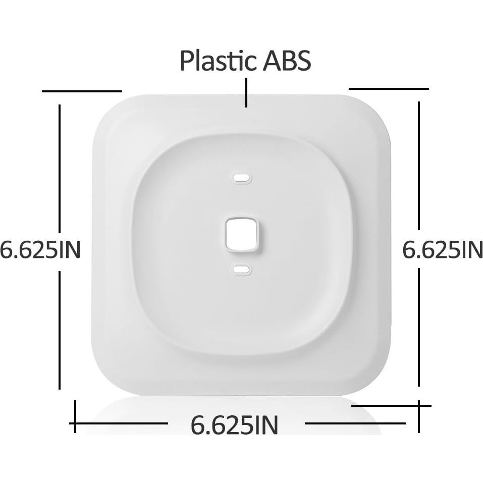 Soporte de Placa de Pared HOLACA para Termostato Ecobee 4 Blanco