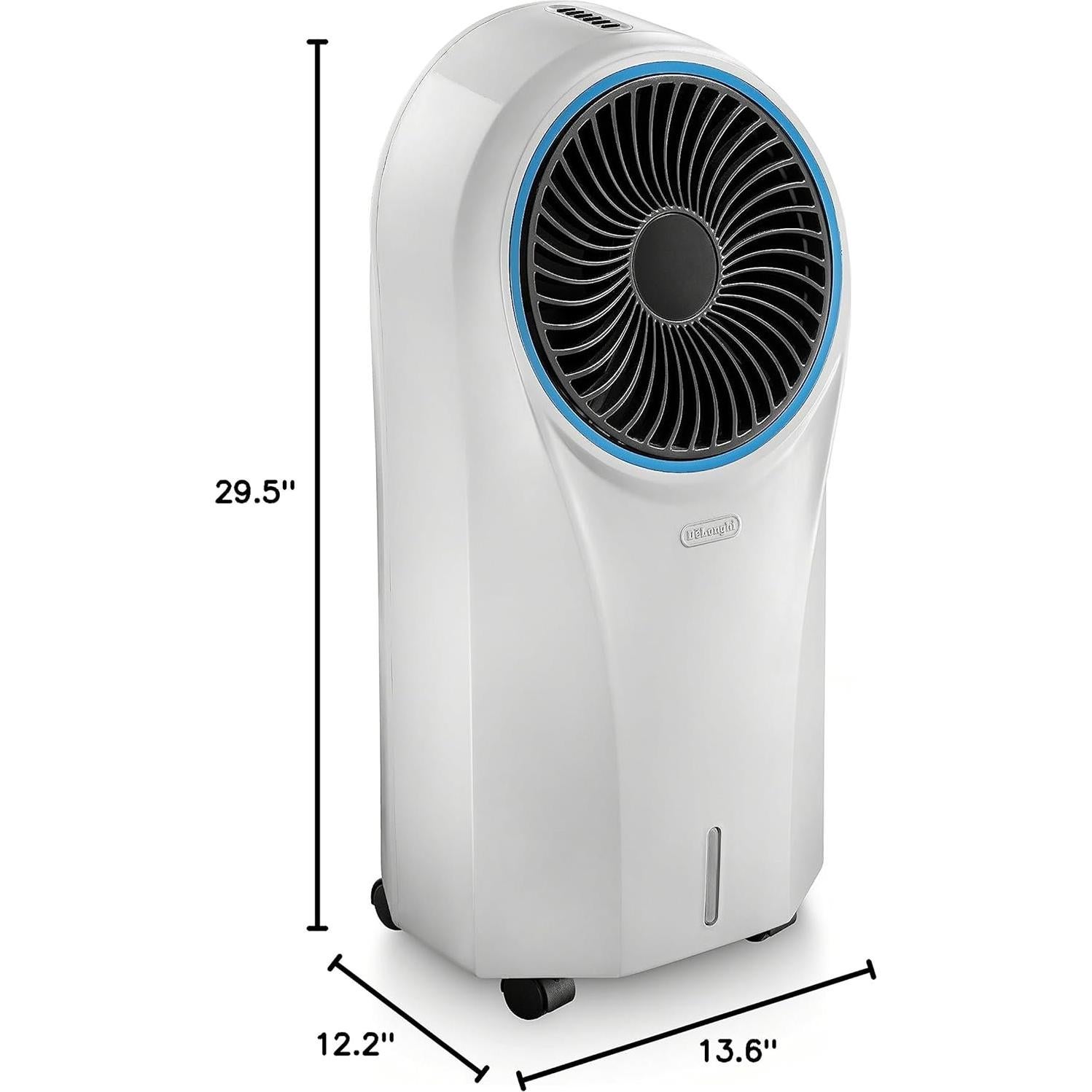 Enfriador Evaporativo Portátil De'Longhi EV250WH Blanco 4.5L