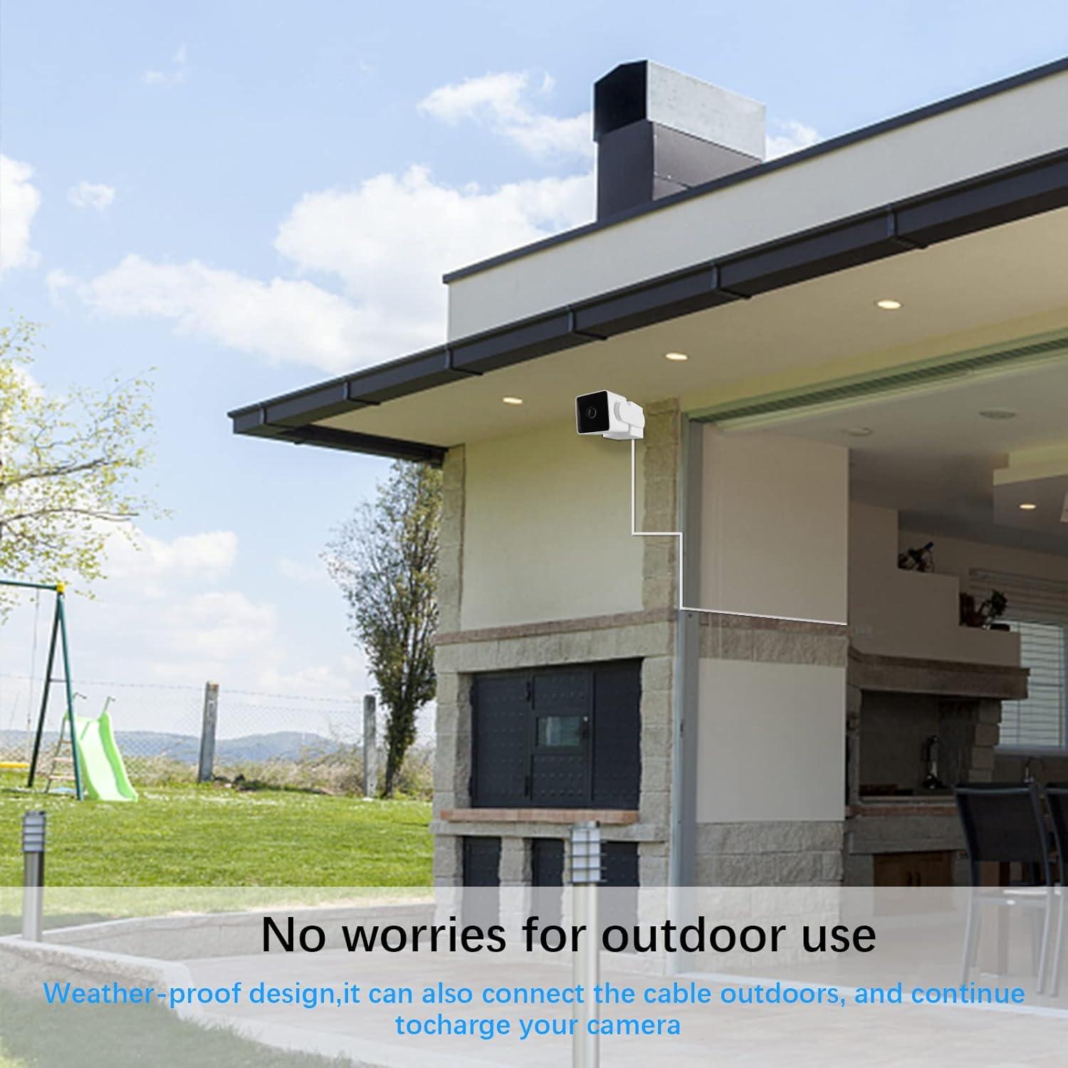 Cable de carga HOLACA 9m para Wyze Cam Pan v3 - Carga continua