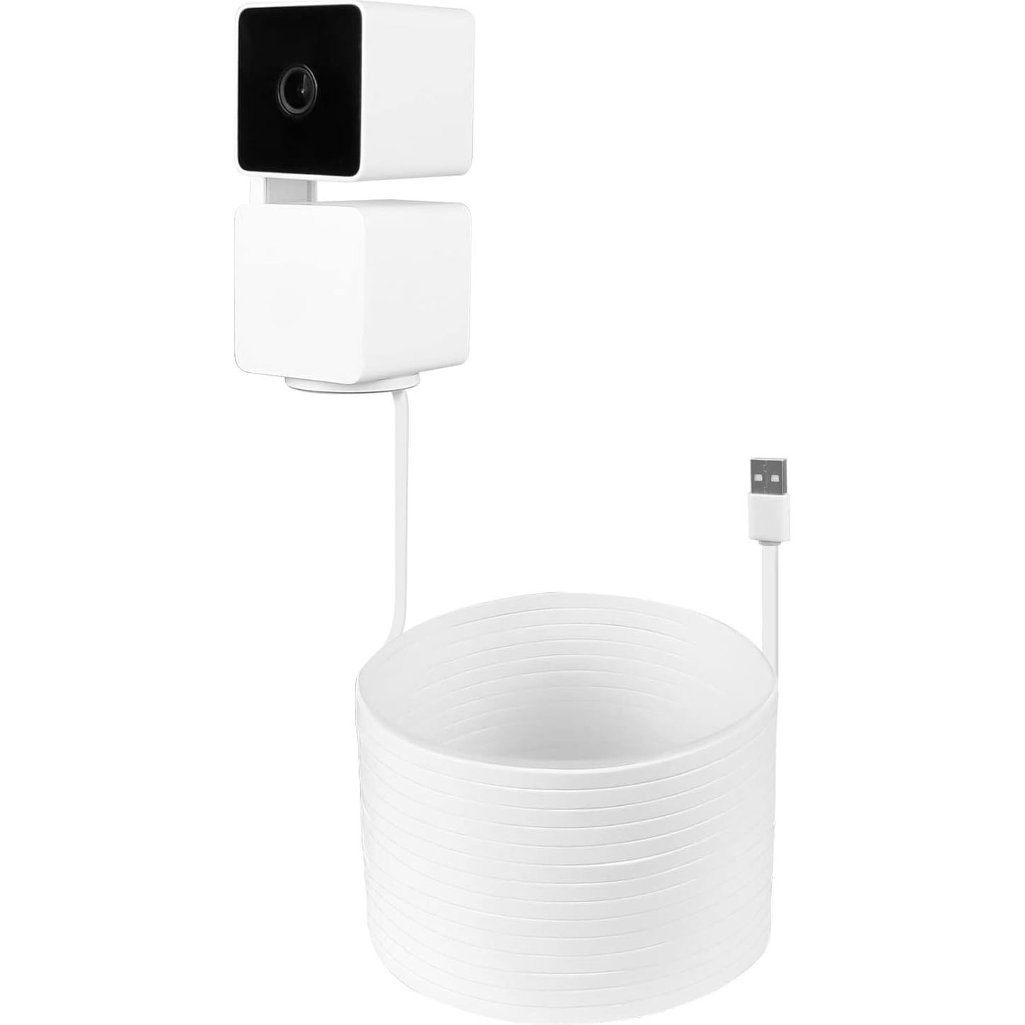 Cable de carga HOLACA 9m para Wyze Cam Pan v3 - Carga continua