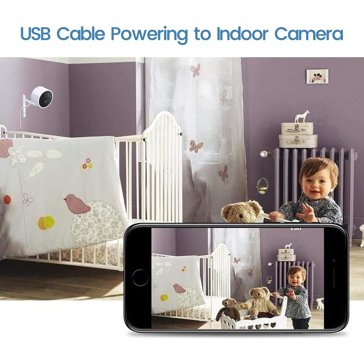 Cable de Extensión Micro USB Smays 7.62 m - Paquete de 3