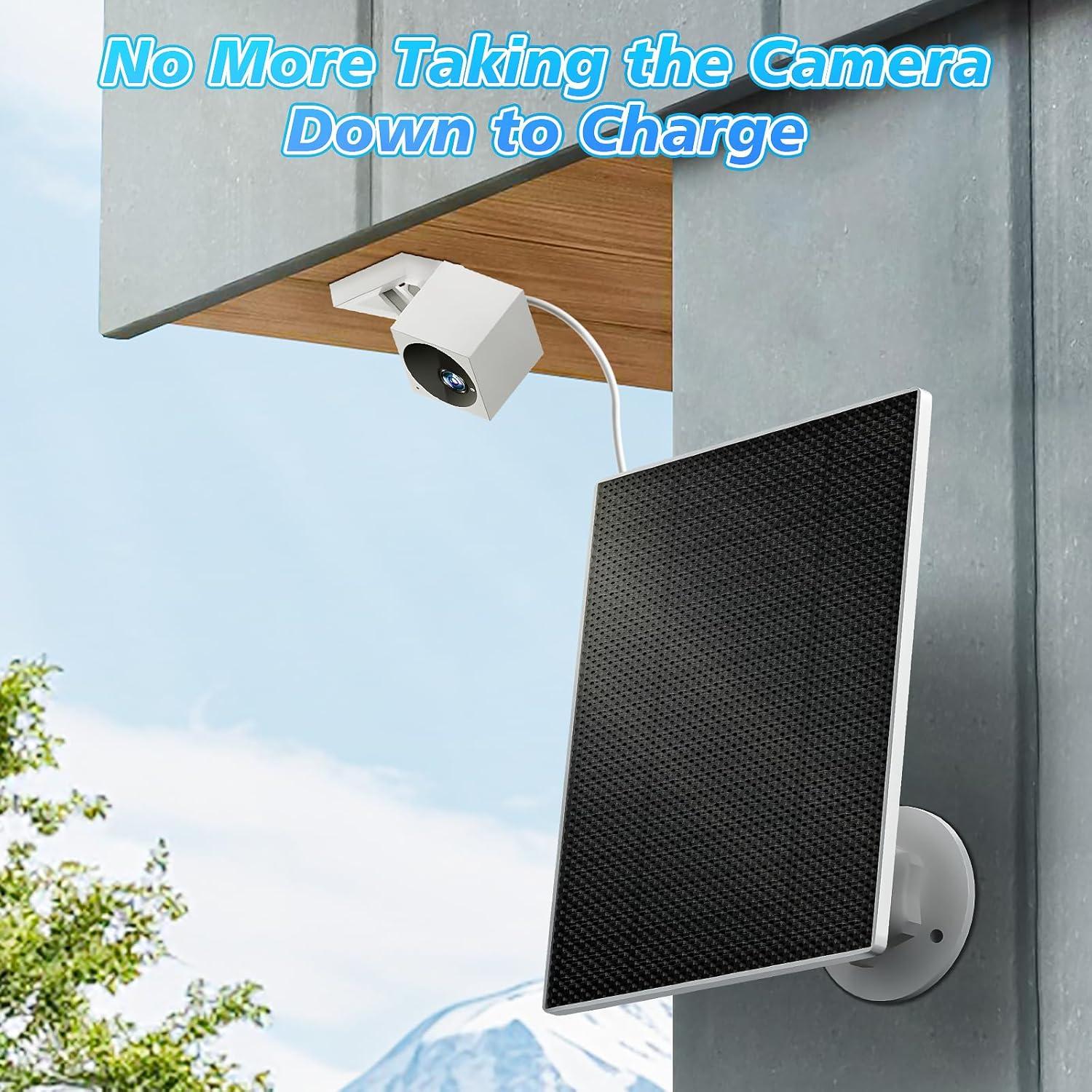 Panel Solar SANKABA para Wyze Cam Exterior V2 5W IP65