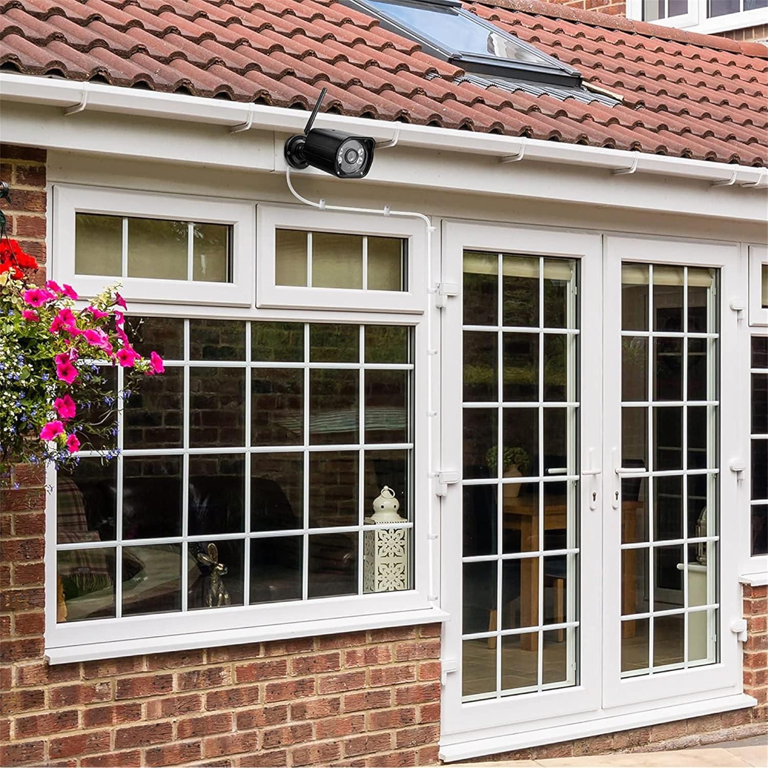 Cables de Extensión Micro USB Sumind 2 Paquetes 6.1m Blanco