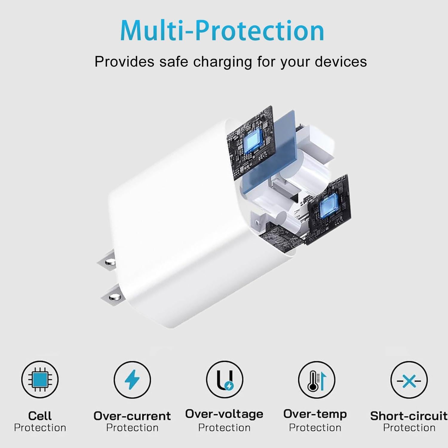Adaptador de Carga 5 pies Odonm para Arlo Pro, Wyze Cam y más