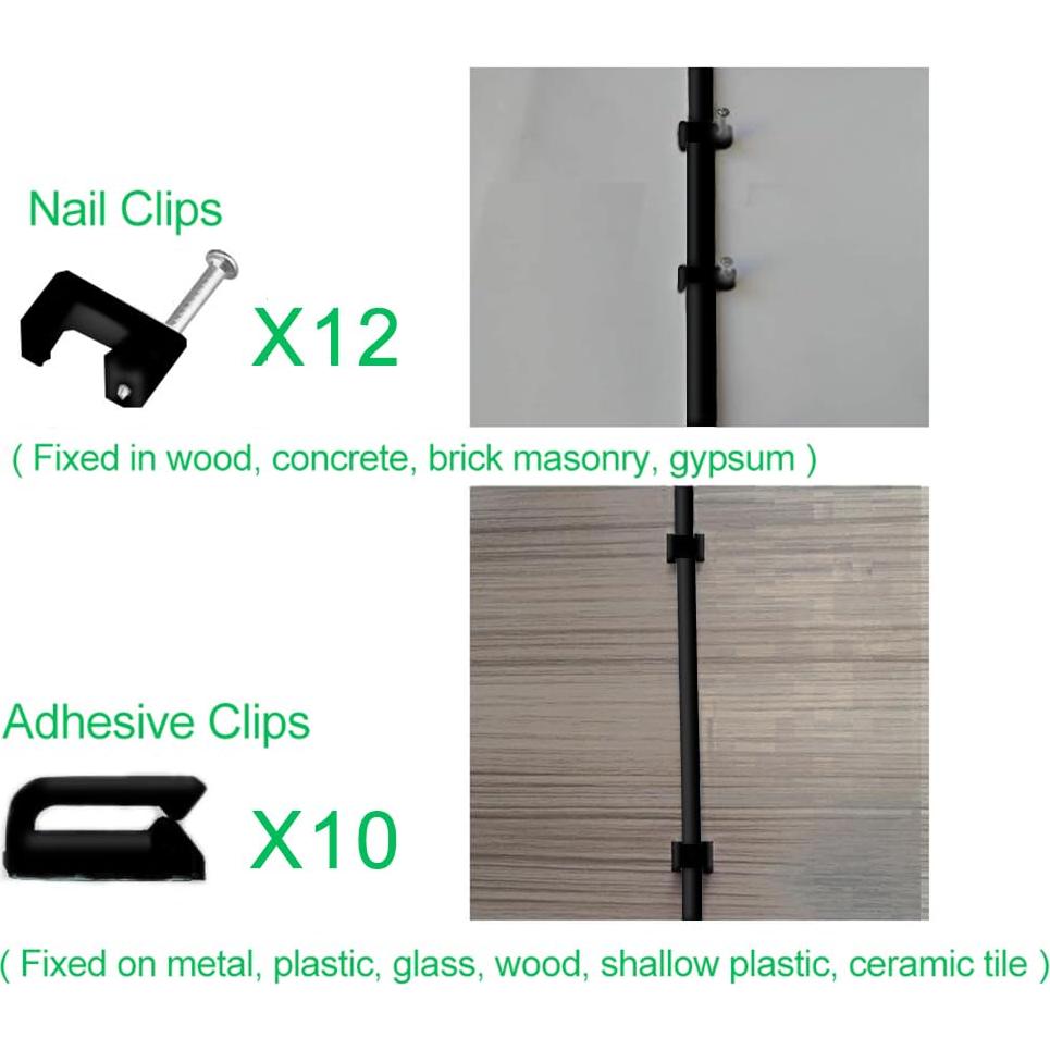 Cable de Extensión de Poder 26FT JJMASEE para Cámaras Micro USB