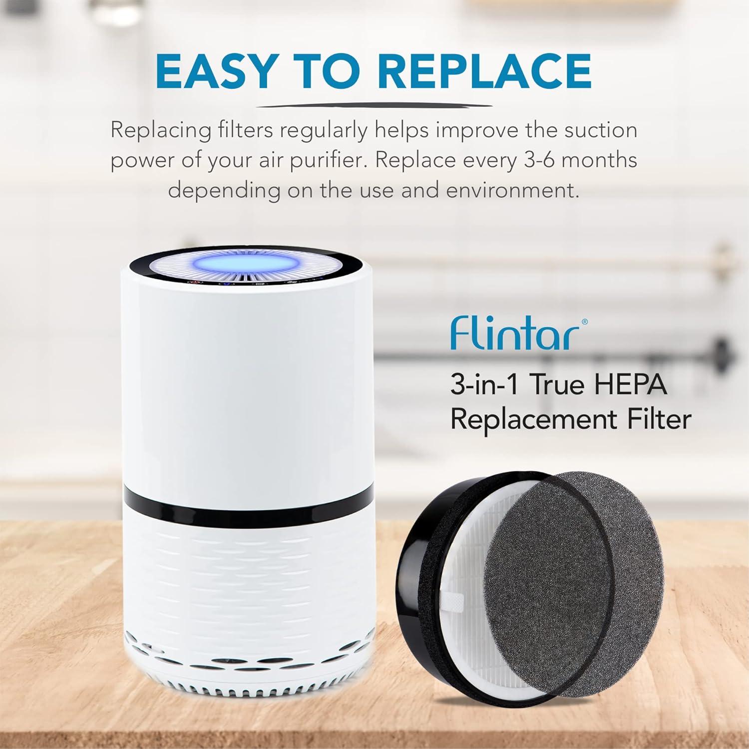 Filtro de Reemplazo Flintar LV-H132 para Purificador Levoit H13