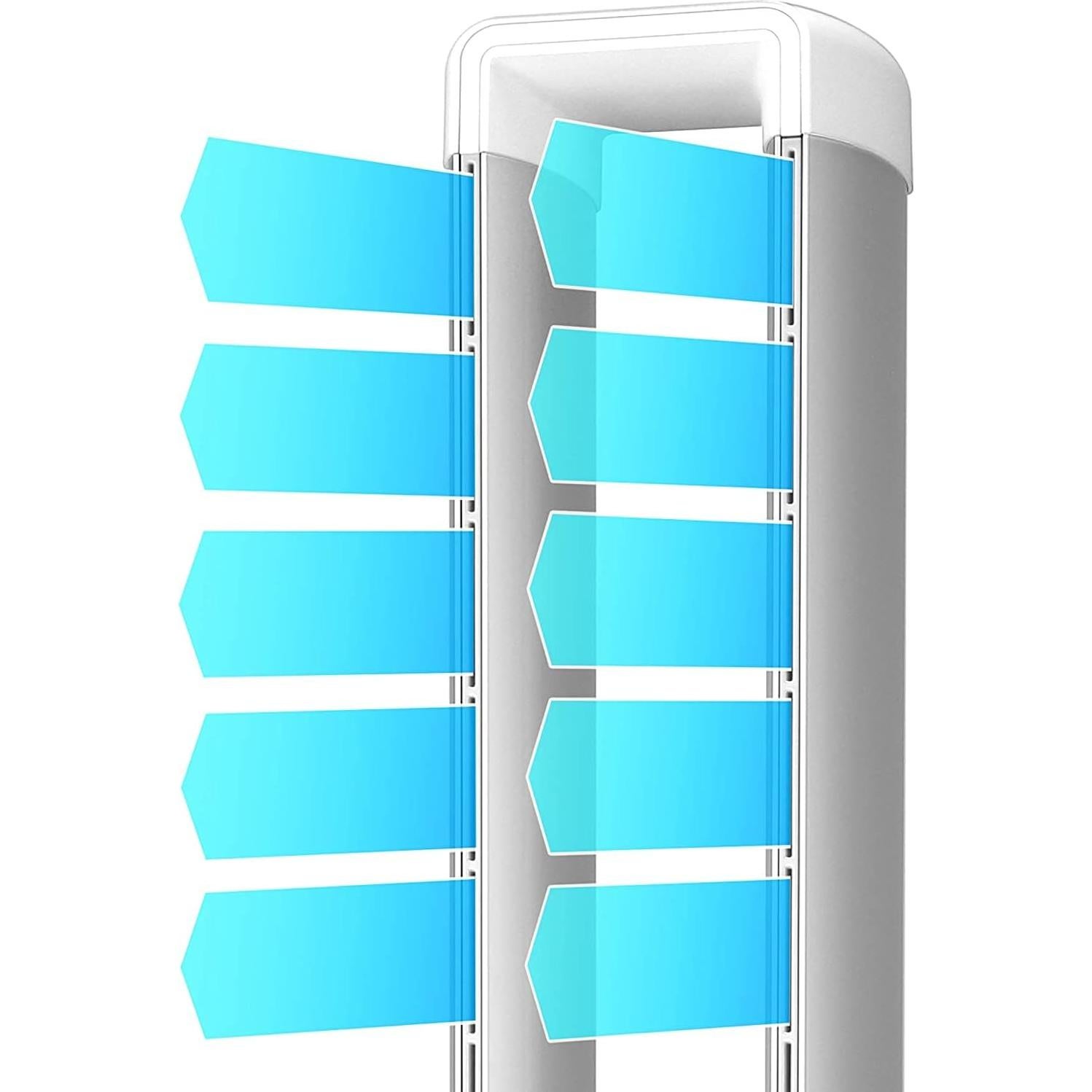 Ventilador de Torre Sin Aspas ULTY 106.68 cm con Purificador HEPA