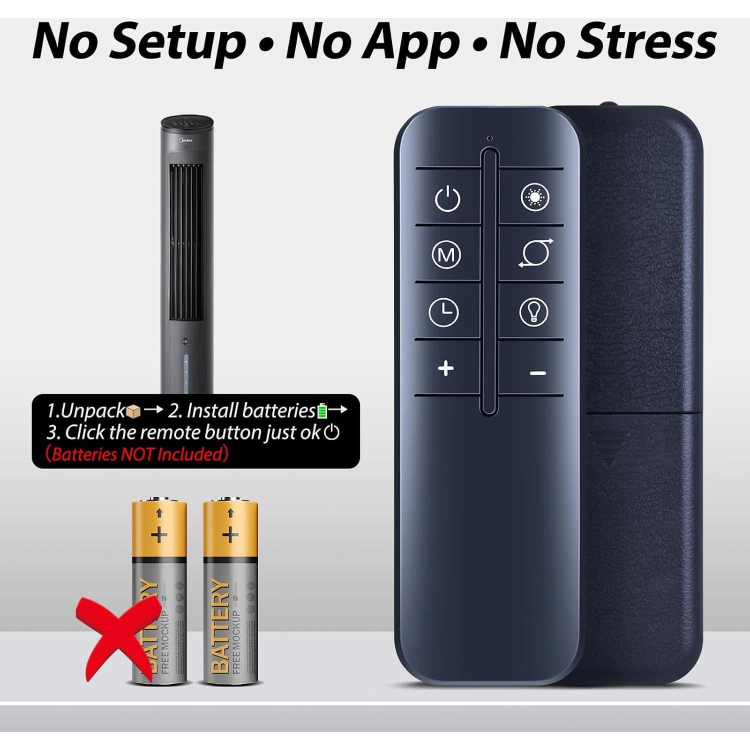 Control Remoto Reemplazo Lasko Pinnacle 101.6 cm DST100