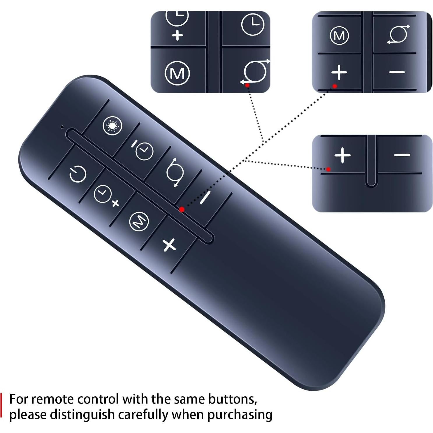 Control Remoto Reemplazo HZIME para Ventilador Lasko 36/42"