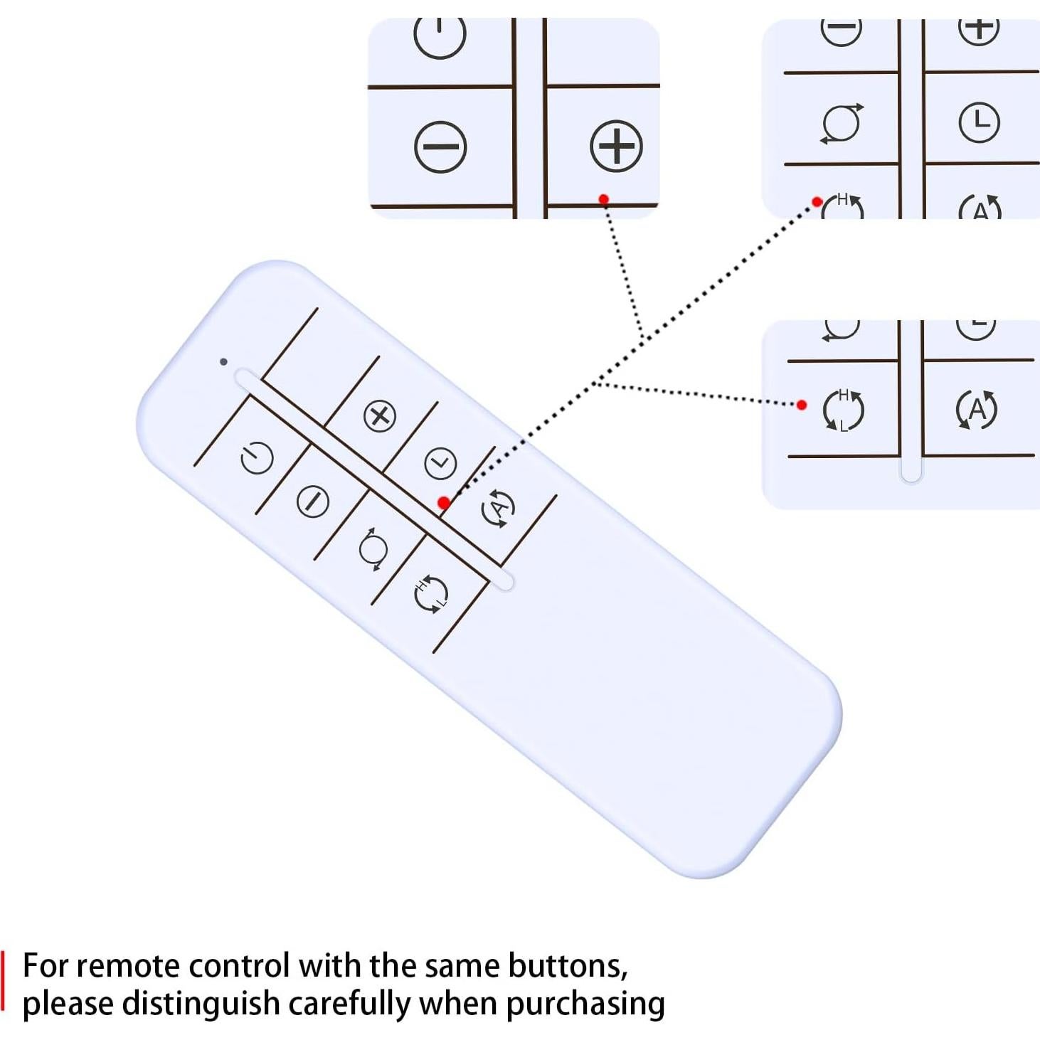 Control Remoto Reemplazo Ventilador Torre Lasko 753500-6367
