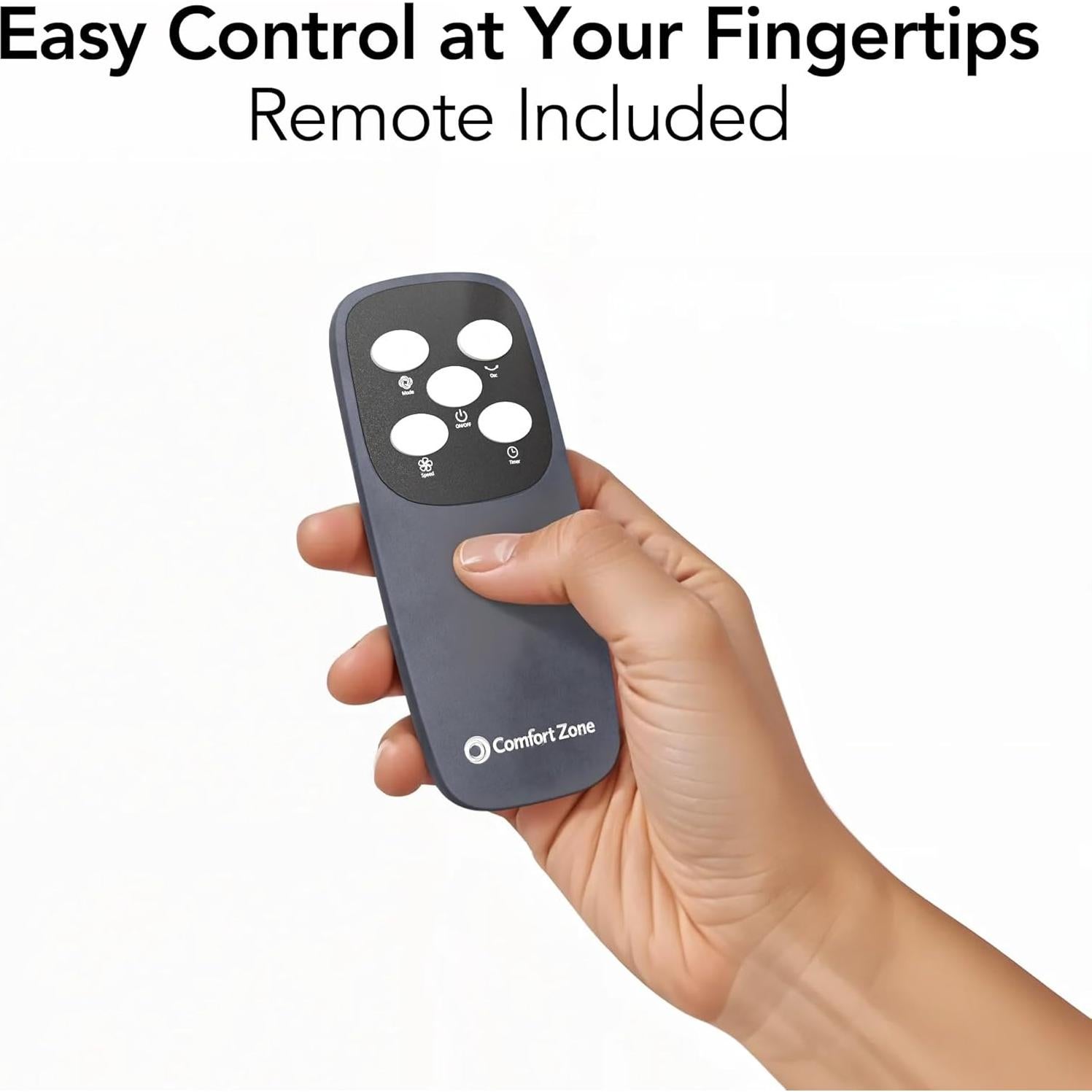 Ventilador de Torre Comfort Zone CZ12567 91.44 cm Control Remoto