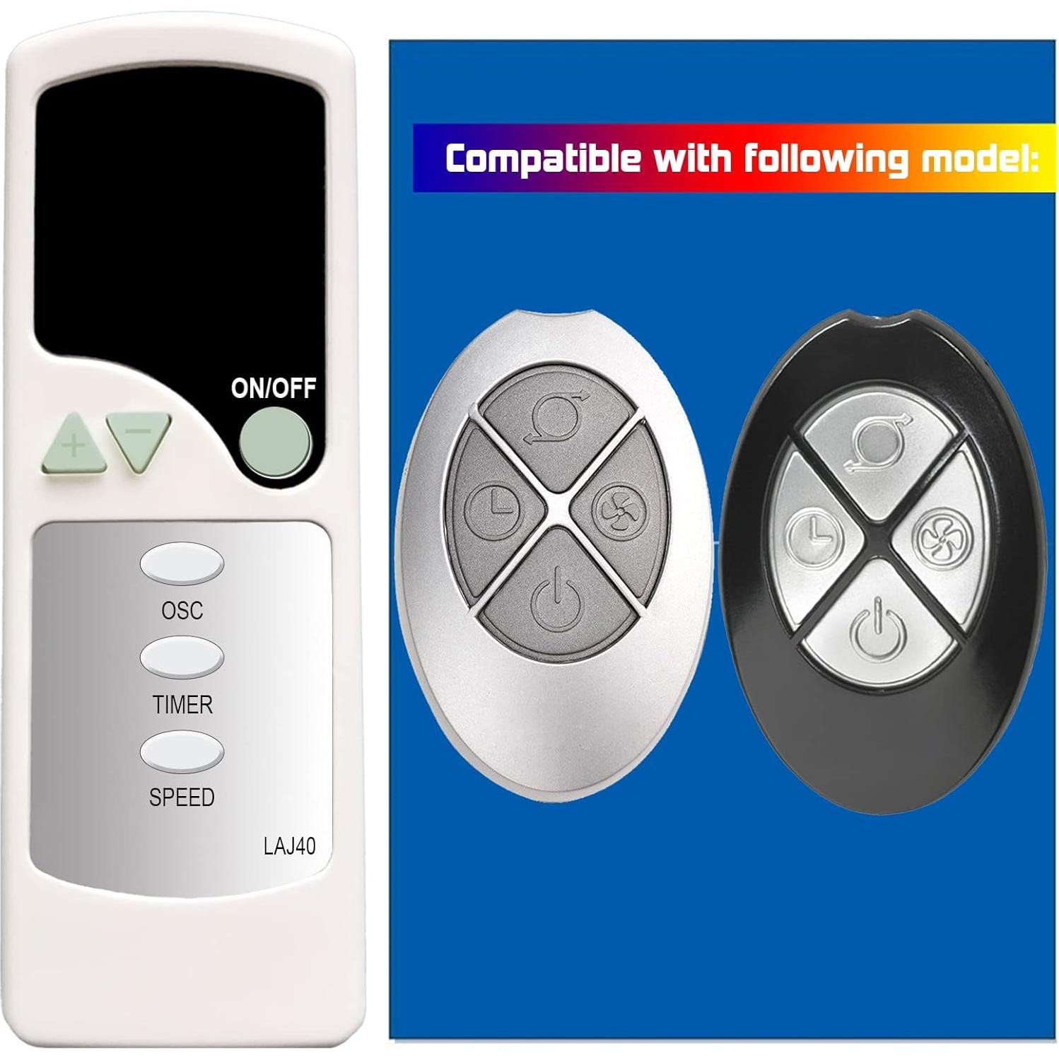 Control Remoto Lasko 2033659A 2033659 2033660 Ventilador Torre