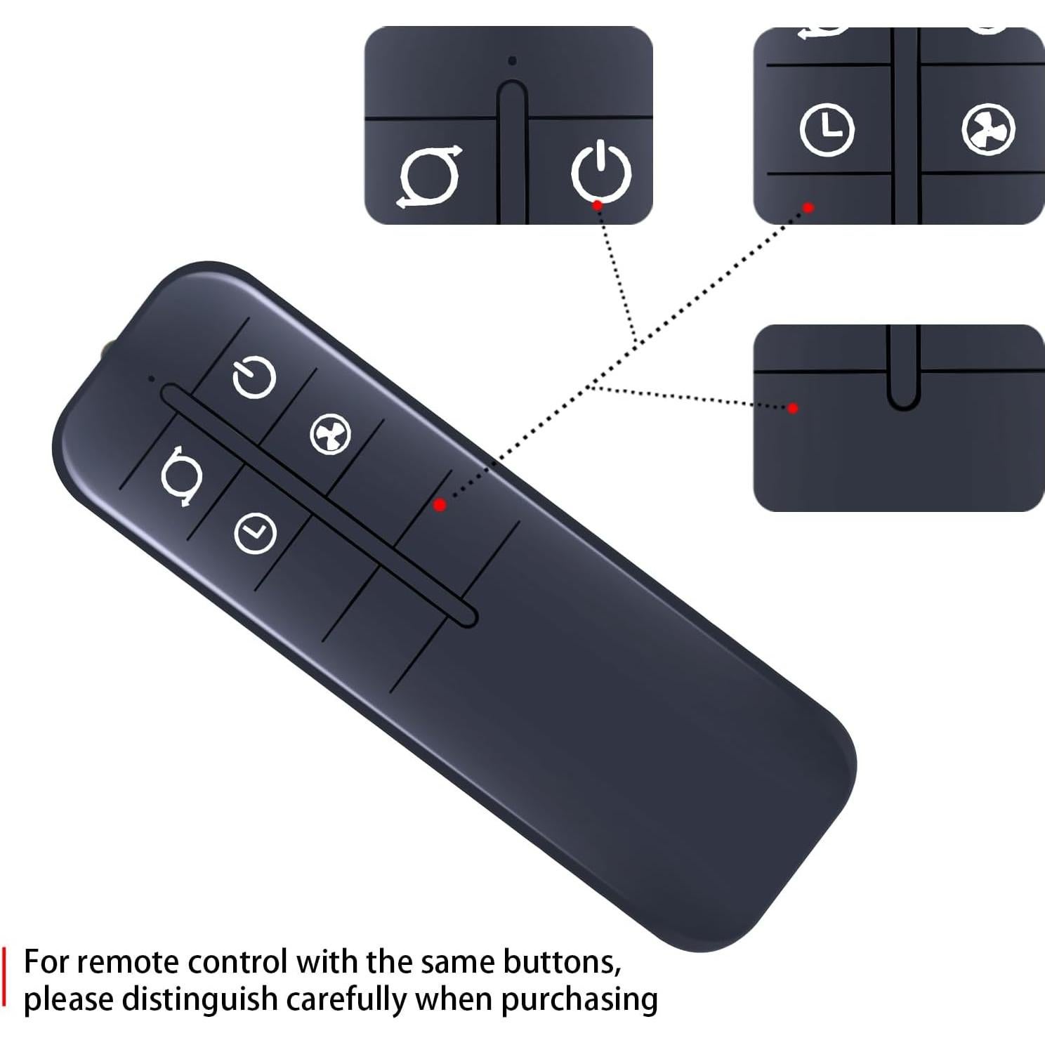 Control Remoto Reemplazo Ventilador Torre Lasko 4 Velocidades