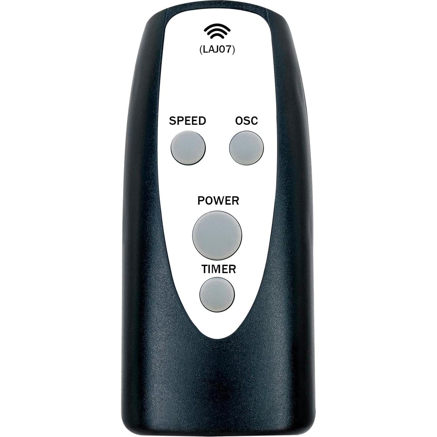 Control Remoto Lasko para Ventilador de Torre Oscilante